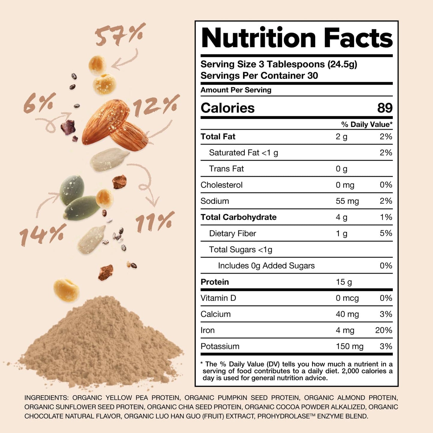 Bundle of Chocolate Protein Powder and Creatine Supplement - 30 Servings Protein + 60 Servings Creatine - Espot.com.au