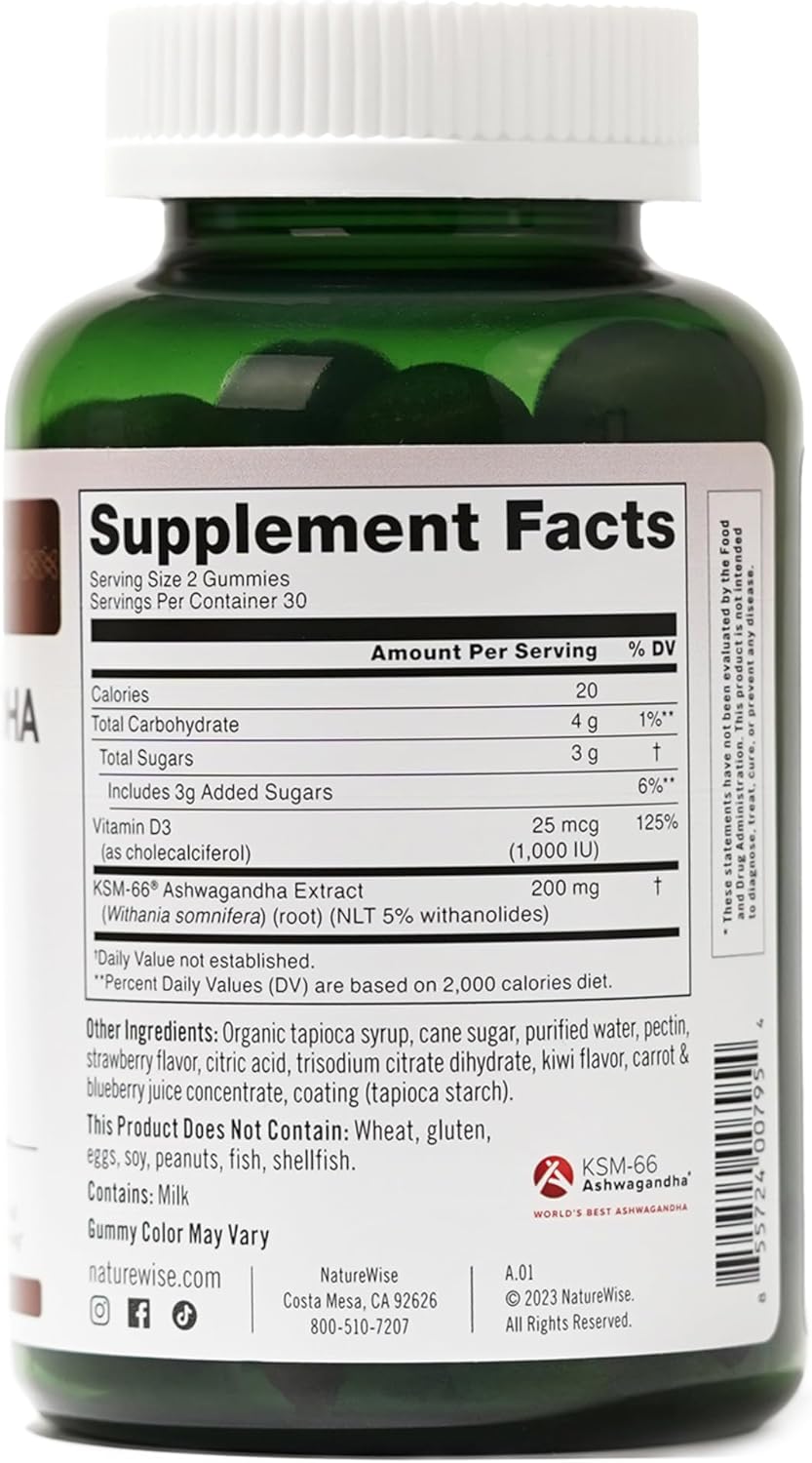 organic-ashwagandha-gummies-with-ksm-66-vitamin-d3-for-calming-mood-support---strawberry-kiwi-flavor---non-gmo-vegetarian---60-count-8