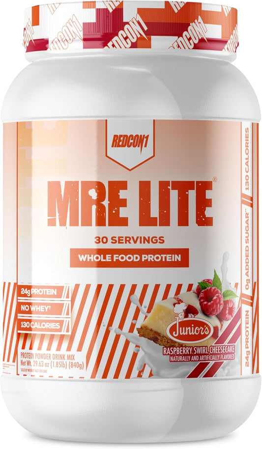 redcon1-mre-lite-junior-whole-food-protein-powder---raspberry-swirl-cheesecake-flavor---low-carb-meal-replacement-for-kids---whey-free-with-animal-protein-blends---digestible-supplement-with-mct-oil---30-servings-1