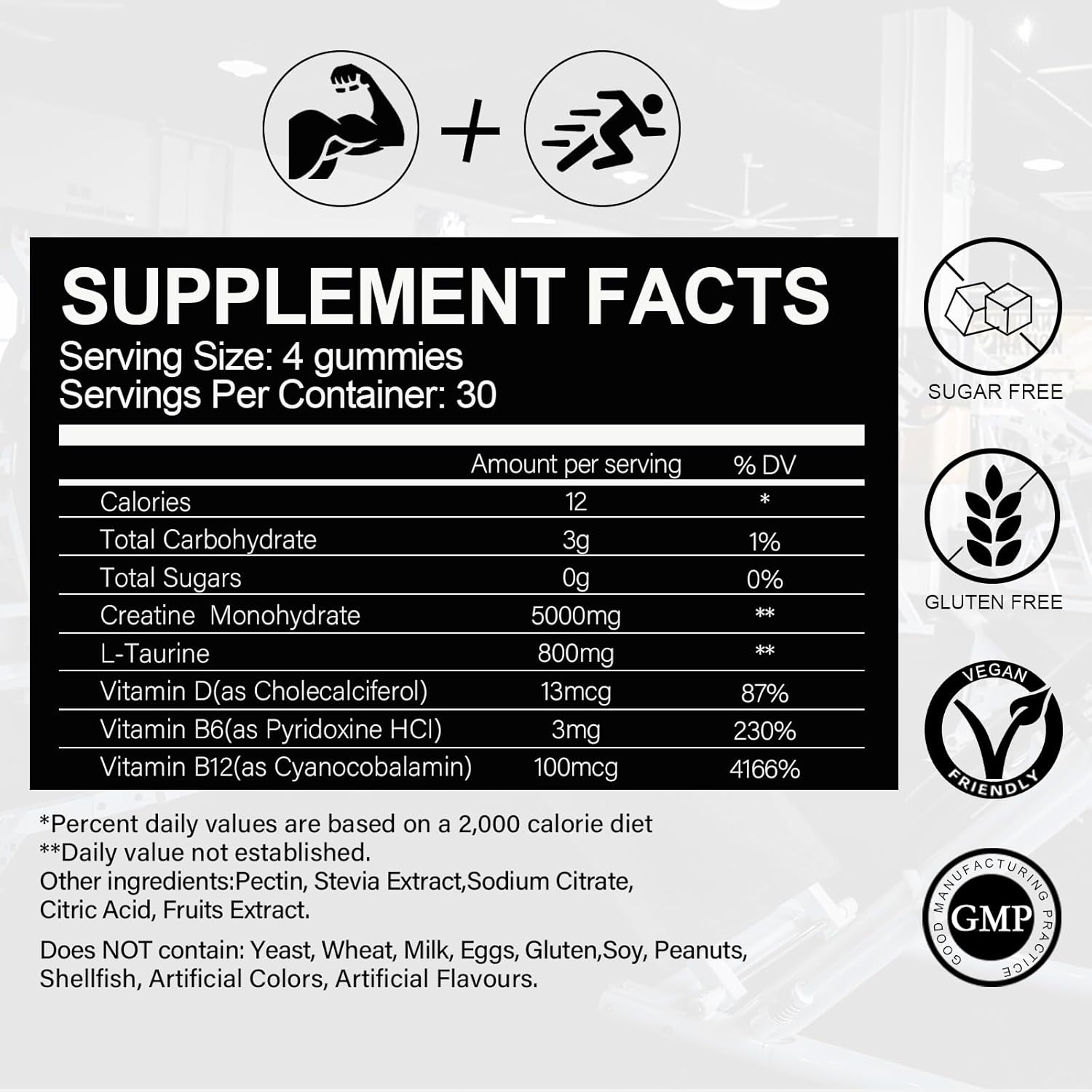 vegan-sugar-free-creatine-gummies-for-muscle-growth---5000mg-chewables-with-l-taurine-b6-b12---natural-mixed-berry-flavor---120-count-2