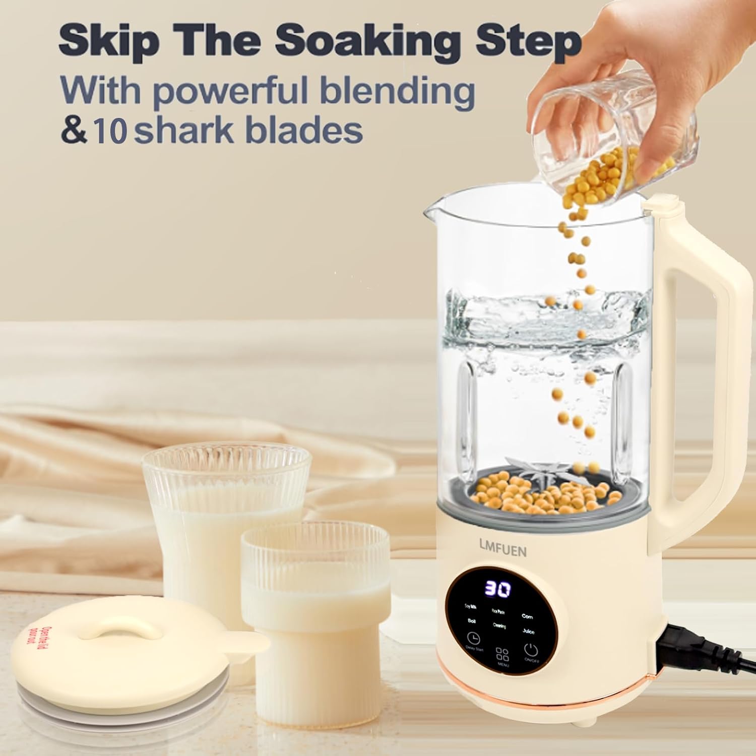 lmfuen-automatic-nut-milk-maker---homemade-almond-oat-and-soy-milk-machine-with-delay-start-and-self-clean---40oz-plant-based-milk-maker-white-5