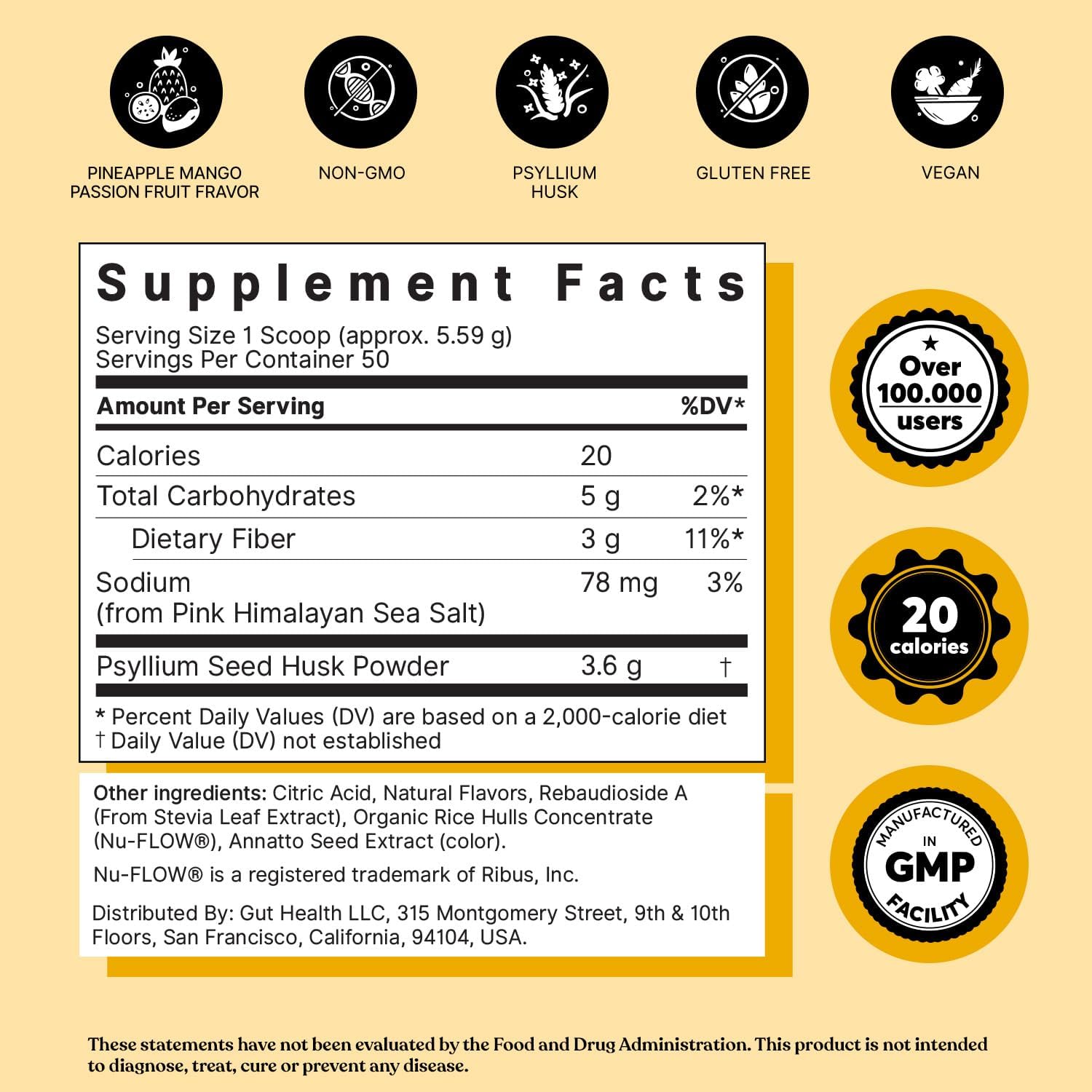 tropical-fruits-colonbroom-psyllium-husk-powder-with-stevia---vegan-fiber-supplement-for-gut-health-and-bloating-relief---100-servings-colon-cleanse-drink-6