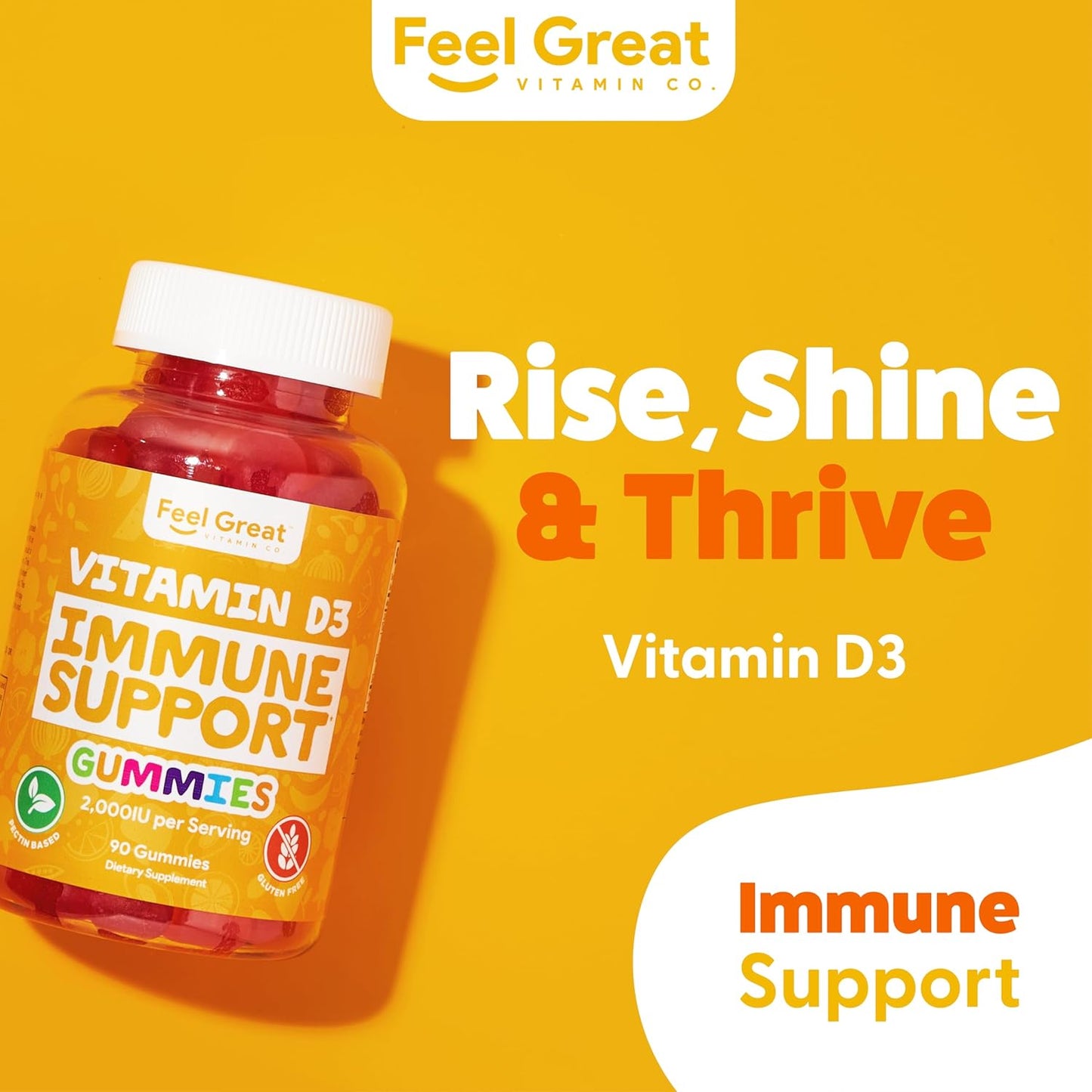 feel-great-vitamin-d-gummies-for-adults---tropical-flavored-vegetarian-chewable-supplement---2000-iu---immune-support---gluten-free---45-day-supply-2
