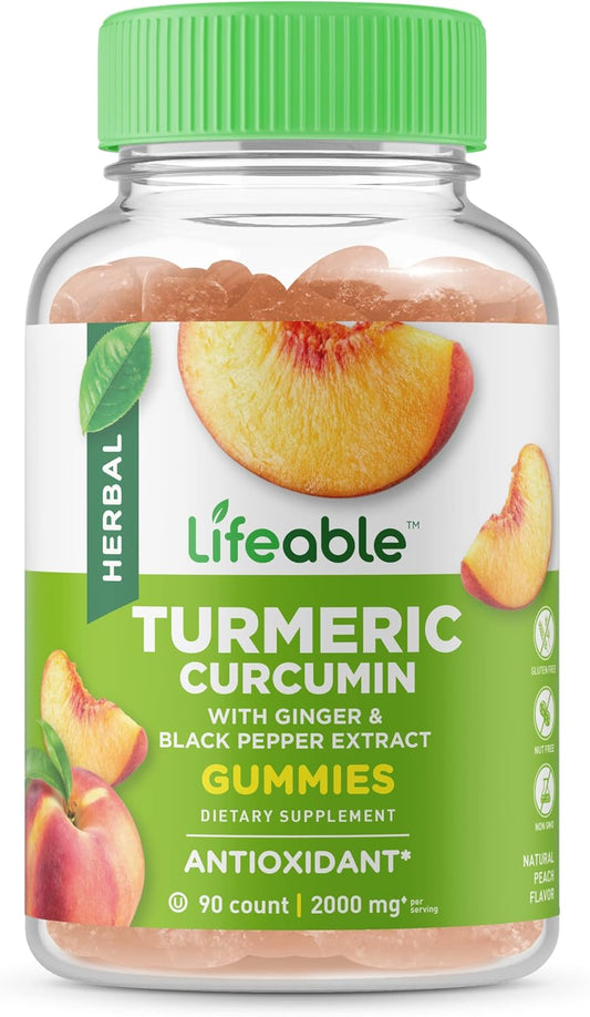 turmeric-curcumin-gummy-supplement-with-ginger-black-pepper-extract---2000mg---vegetarian-gmo-free---90-gummies-1