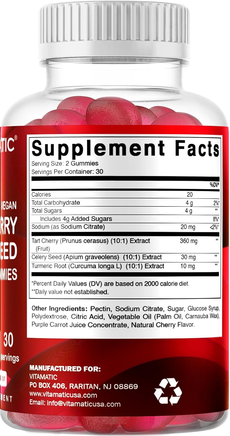 2-pack-tart-cherry-with-celery-seed-gummies---4000-mg-serving---uric-acid-cleanse-for-joint-comfort-sleep-recovery-3