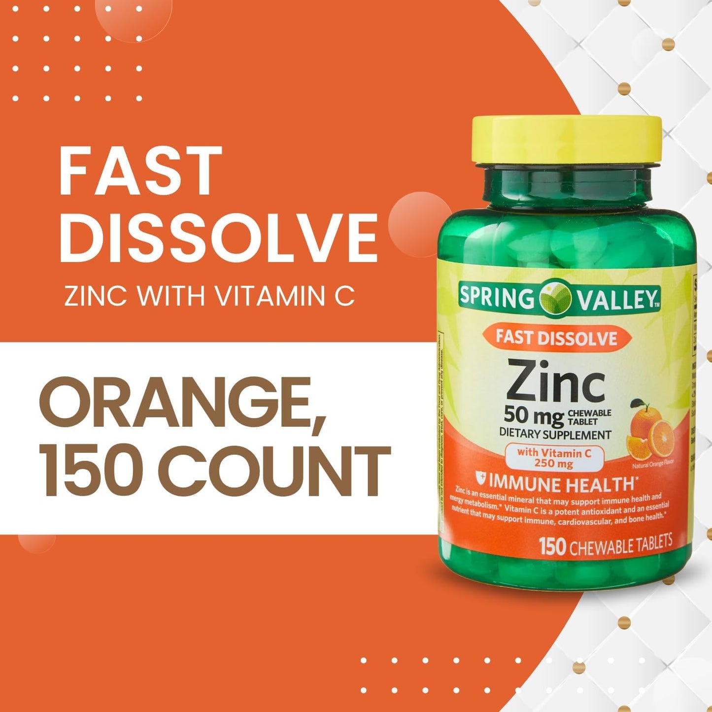 spring-valley-fast-dissolve-zinc-with-vitamin-c-chewable-tablets---orange-flavor-150-count-by-schmidt-empire-2