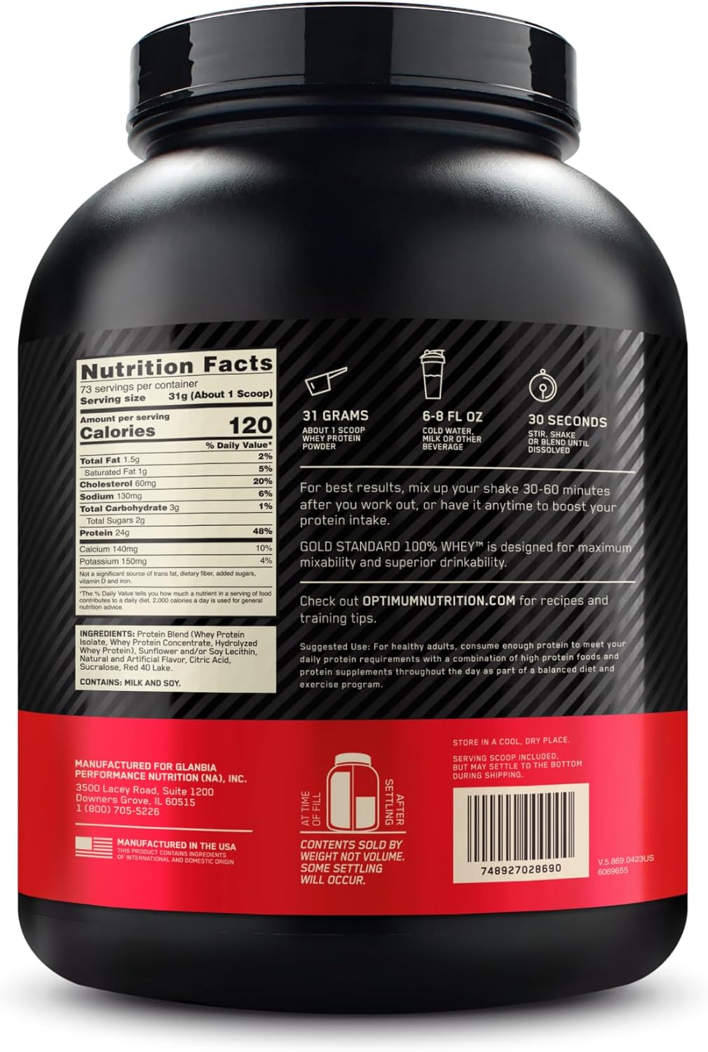 5lb-optimum-nutrition-gold-standard-whey-protein-powder---delicious-strawberry-flavor---high-quality-protein-supplement-10