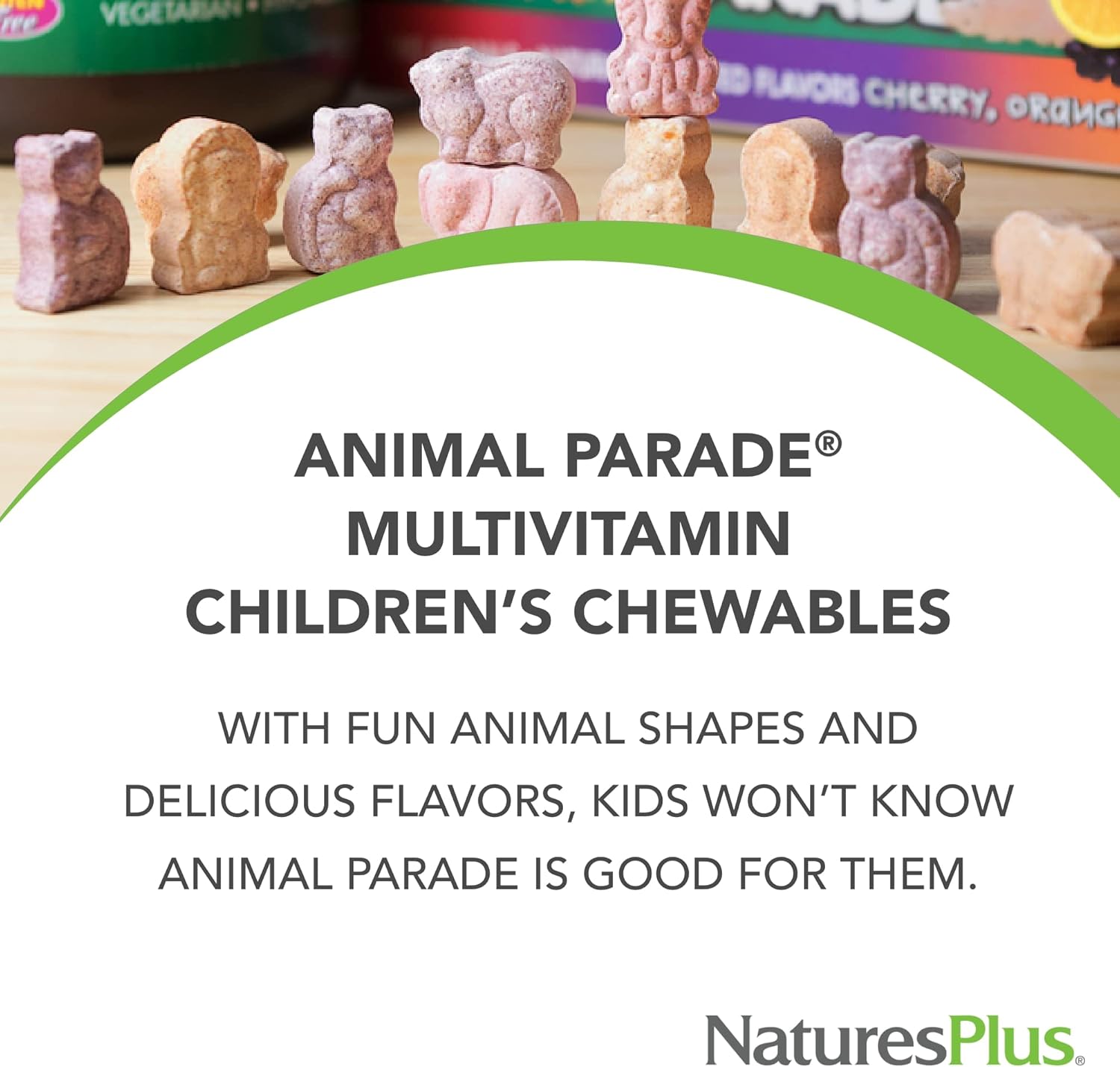 natures-plus-animal-parade-childrens-chewable-multivitamin---grape-flavor---360-animal-shaped-tablets---promotes-health-well-being---vegetarian-gluten-free---180-servings-per-pack-3