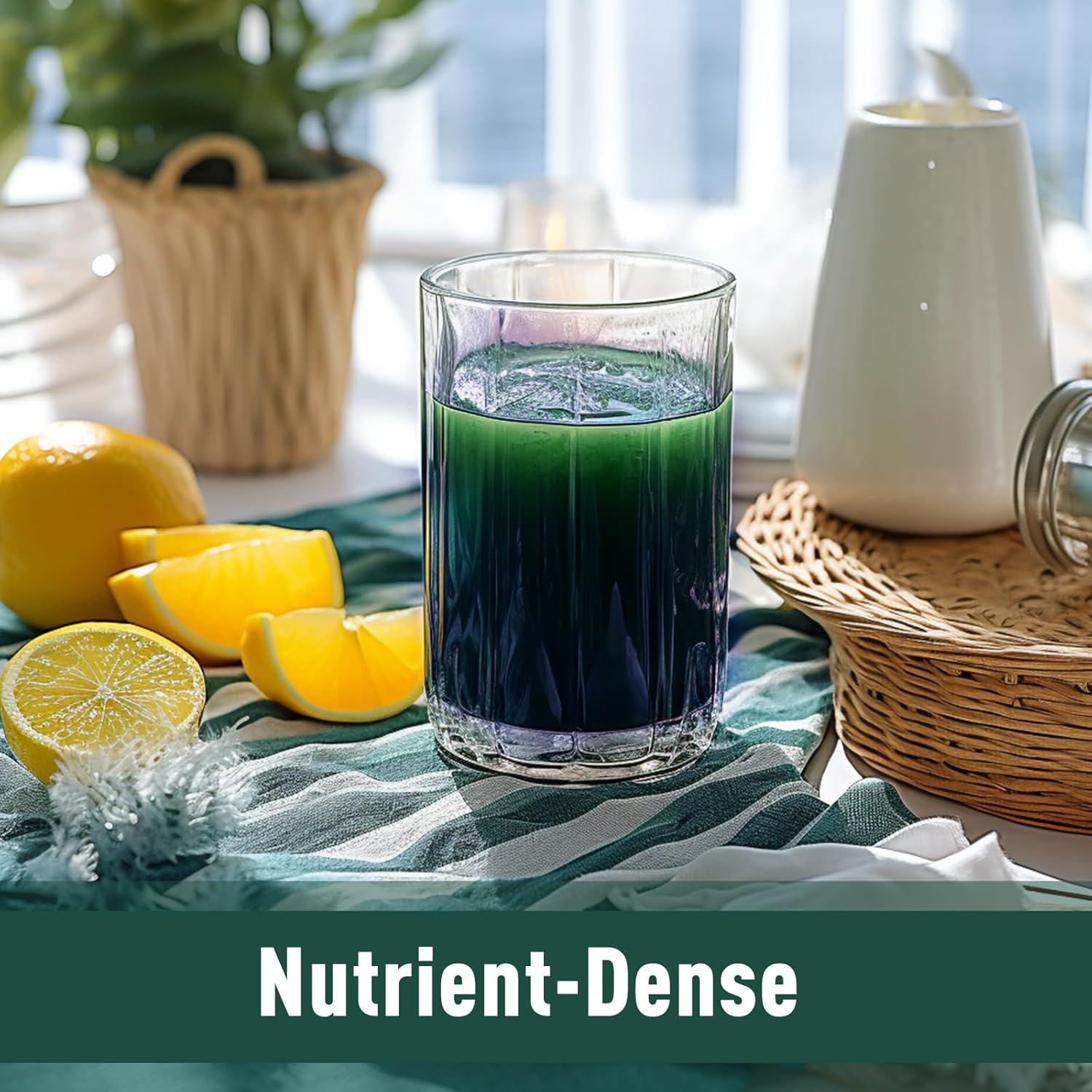 Organic Spirulina Powder 16 oz - Nutrient-Dense Green Superfood for Immune Support - Non-GMO & Gluten-Free - Espot.com.au