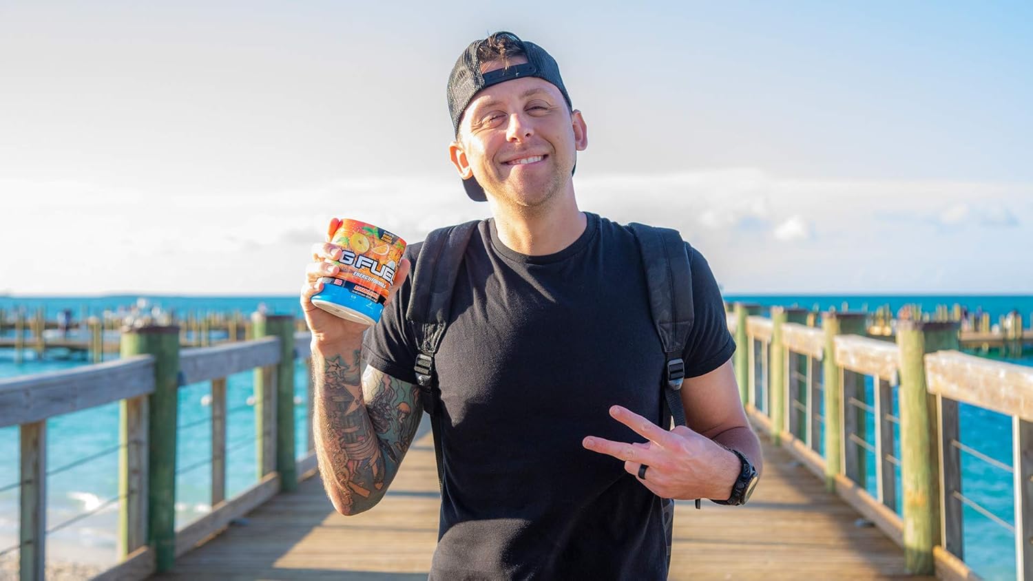 roman-atwood-g-fuel-energy-powder---sugar-free-clean-caffeine-focus-supplement---orange-coconut-pineapple-flavor---amino-vitamin-antioxidants-blend---98-oz-40-servings-4