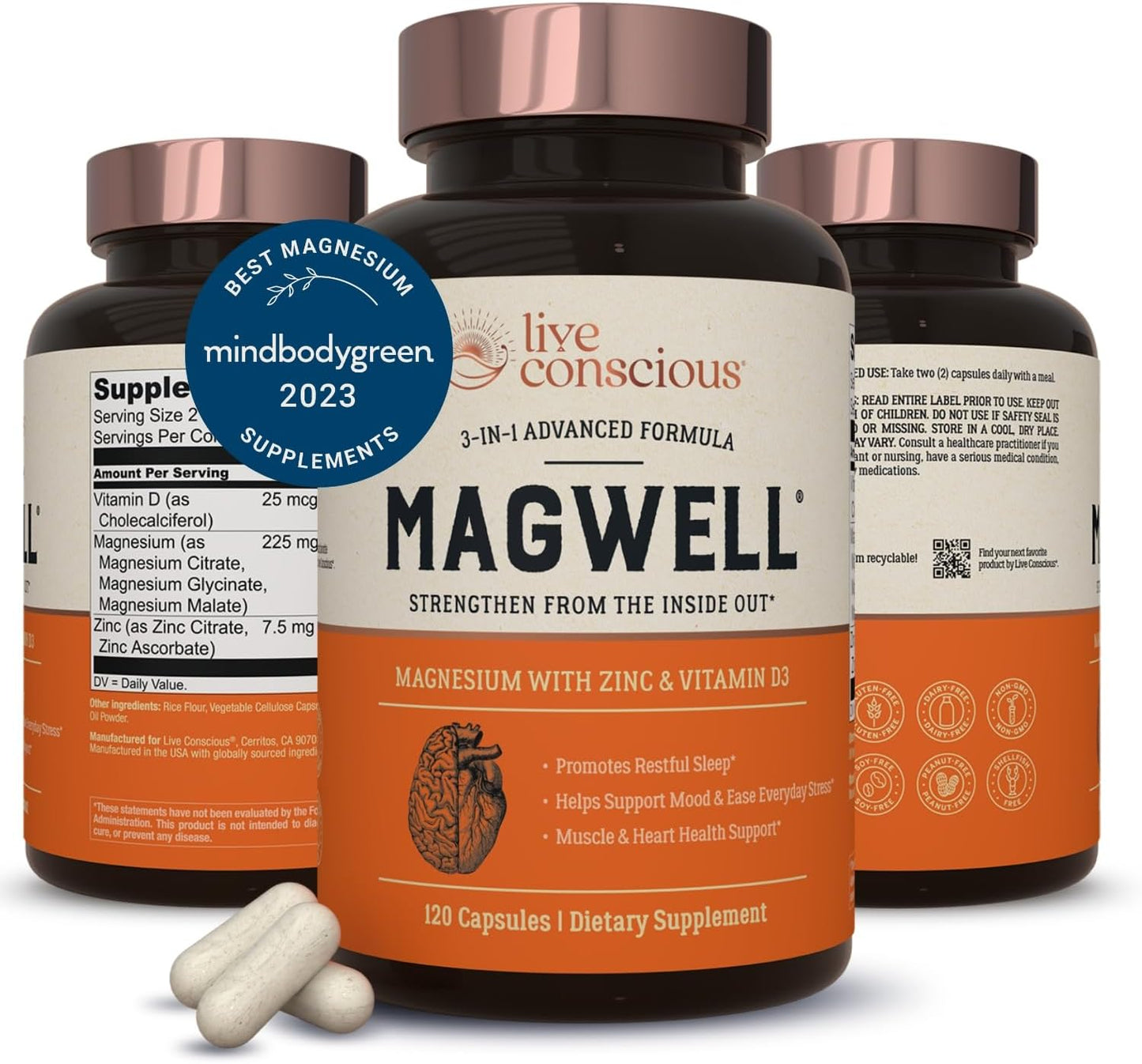 bioavailable-magnesium-zinc-vitamin-d3-capsules---supports-bone-heart-health-immune-system---2-pack-of-120-ct---malate-glycinate-citrate-forms-8