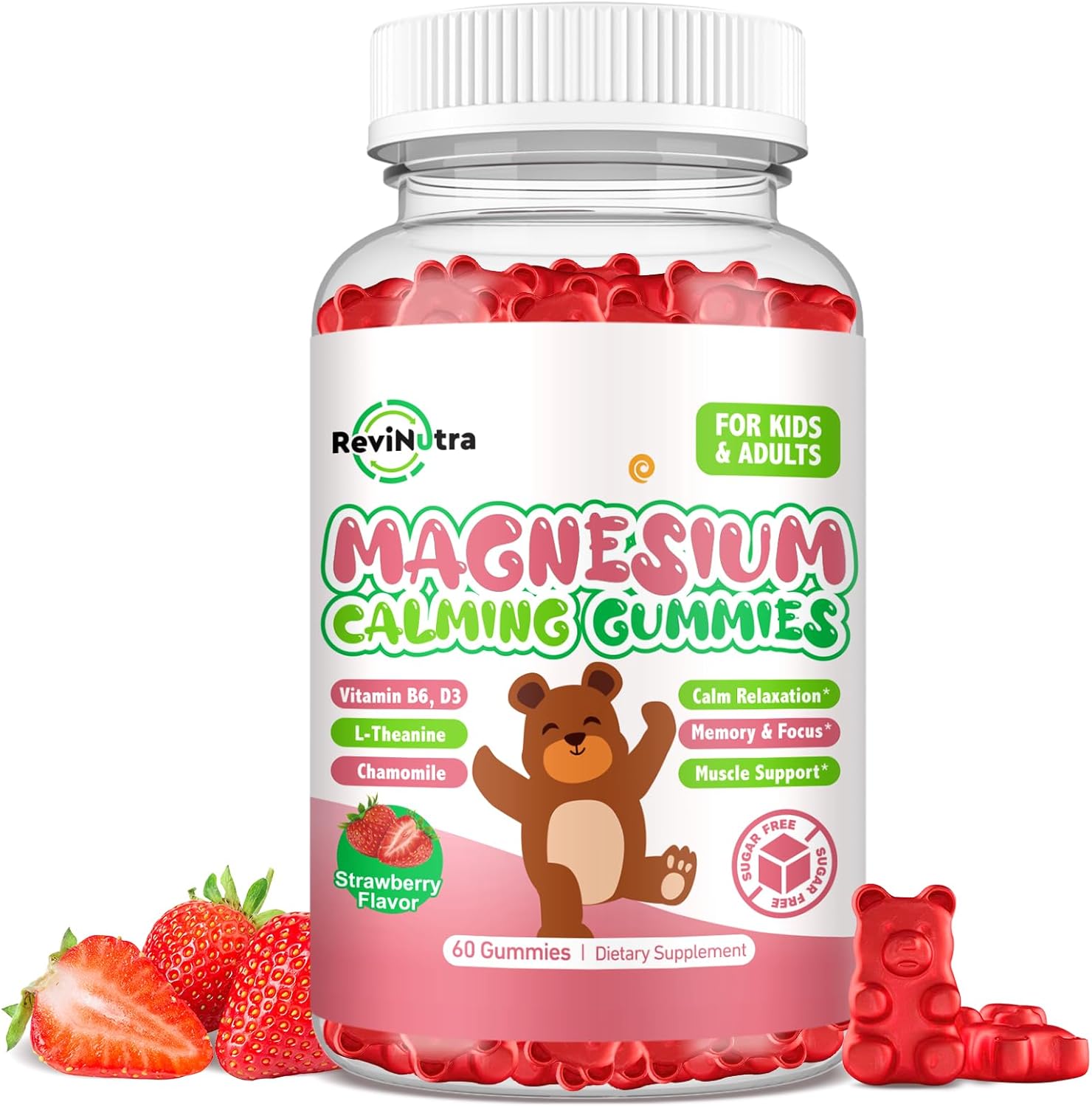 sugar-free-magnesium-gummies-for-kids-adults---calming-supplement-with-magnesium-glycinate-l-theanine-vitamin-b6-d3-for-sleep-relaxation-brain-bones-support---strawberry-flavor---60-count-1