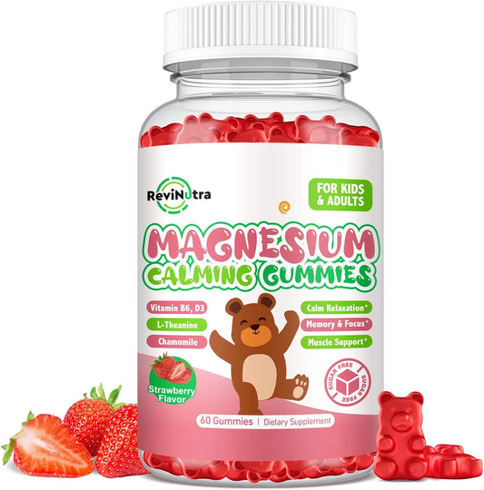 sugar-free-magnesium-gummies-for-kids-adults---calming-supplement-with-magnesium-glycinate-l-theanine-vitamin-b6-d3-for-sleep-relaxation-brain-bones-support---strawberry-flavor---60-count-1