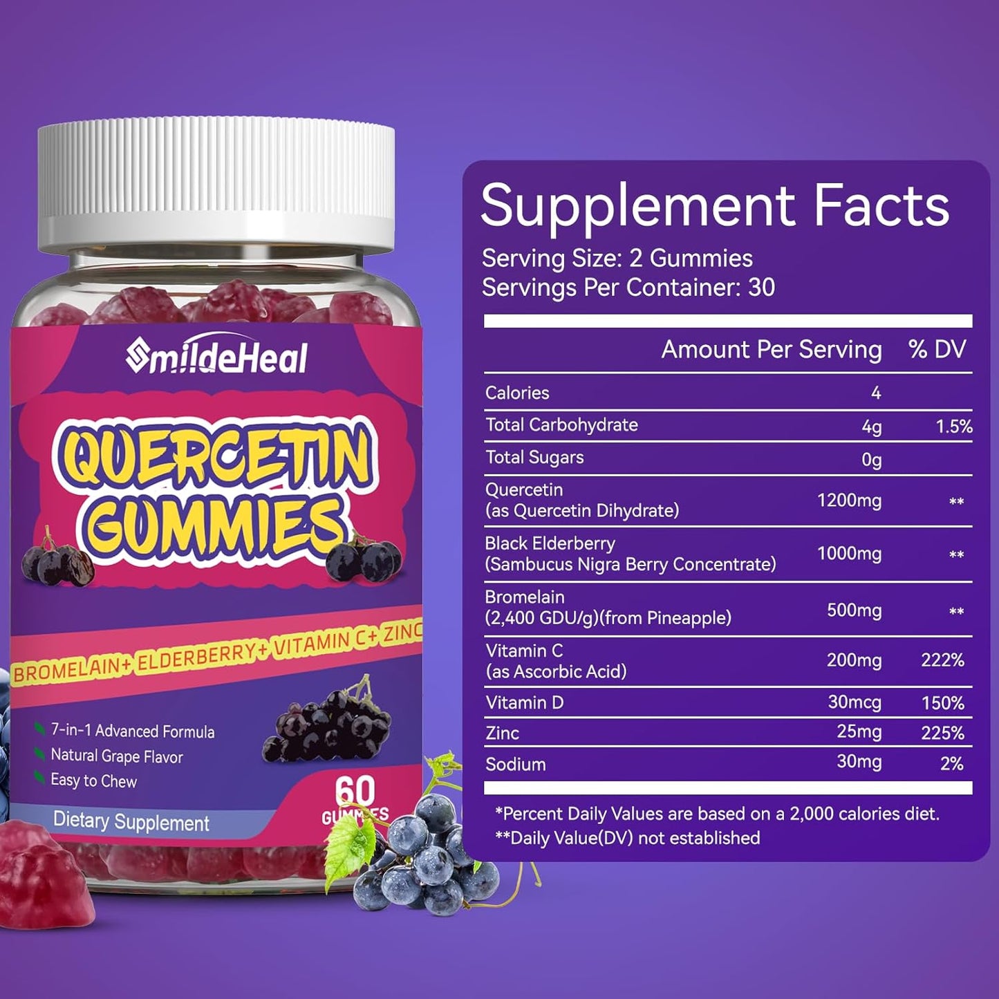1200mg-quercetin-gummies-with-bromelain-zinc-vitamin-c---vegan-quercetin-supplement-for-adults-kids---60-gummies-2