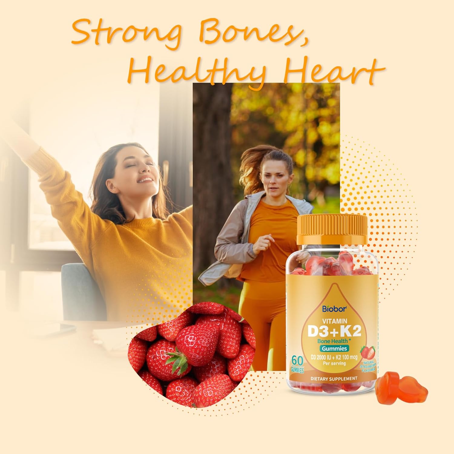 biobor-vitamin-d3-k2-gummies---2000-iu-d3-100-mcg-k2---bone-immune-health-support---gmo-gluten-free---strawberry-flavor---60-count-8