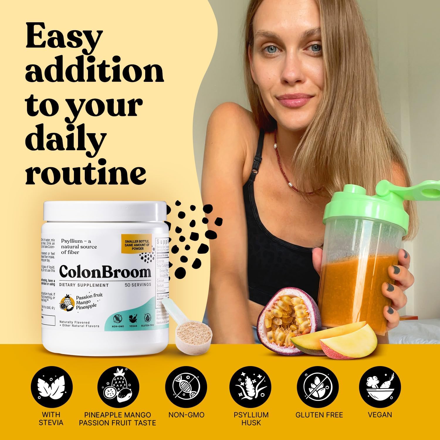 tropical-fruits-colonbroom-psyllium-husk-powder-with-stevia---vegan-fiber-supplement-for-gut-health-and-bloating-relief---100-servings-colon-cleanse-drink-8