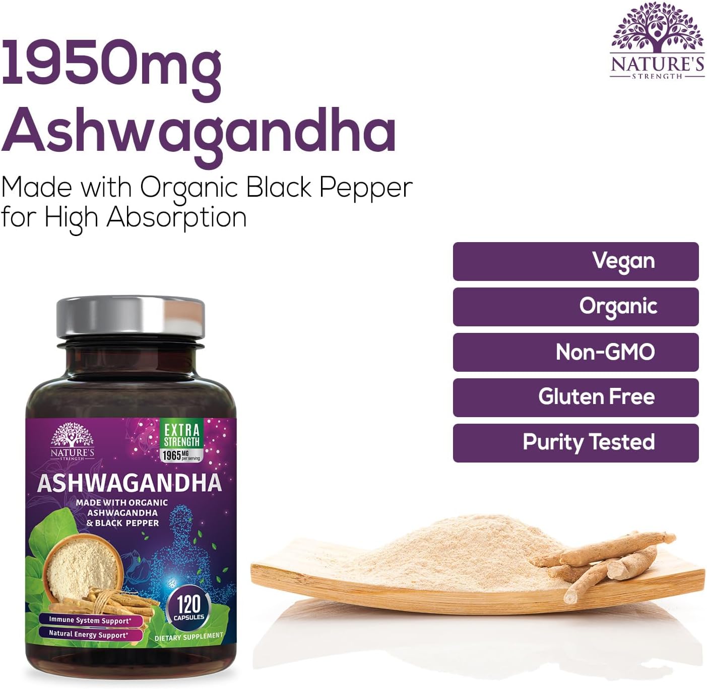 organic-ashwagandha-extra-strength-capsules-1950mg---antioxidant-support-for-men-women---vegan-non-gmo-gluten-free---120-count-5