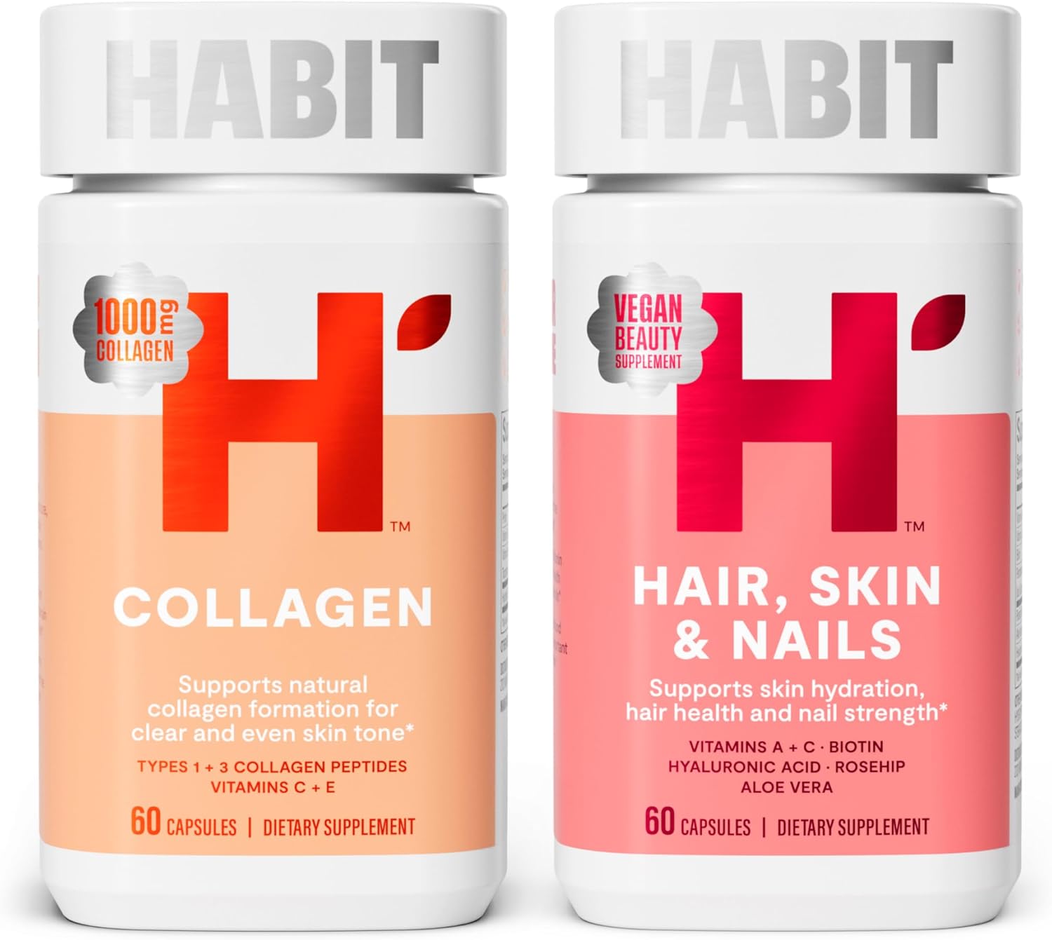 collagen-hair-skin-nails-inner-beauty-bundle---support-skin-hydration-hair-strength---60-capsules-non-gmo---h-habit-habit-1