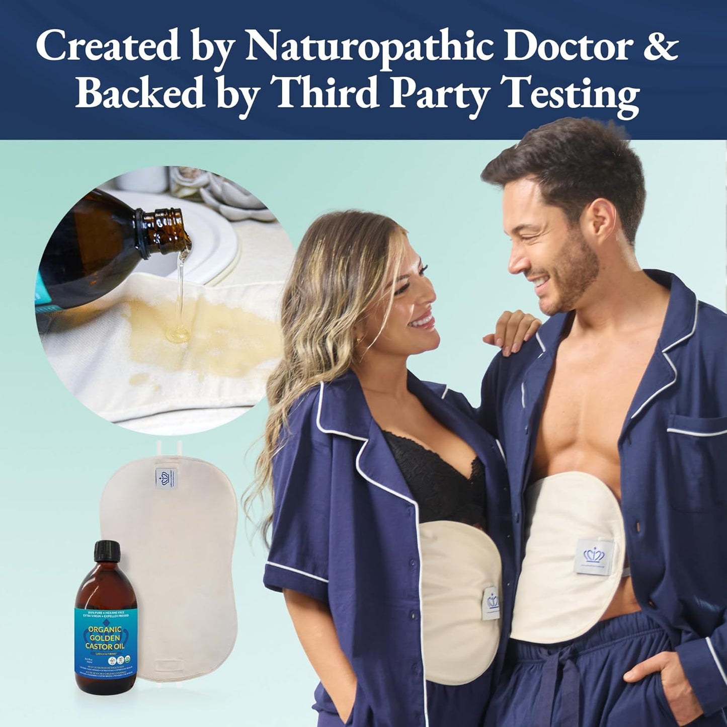 organic-cotton-flannel-liver-kit-with-reusable-castor-oil-pack---naturopathic-doctor-designed---includes-169-oz-castor-oil---soft-straps-for-comfort-fit-5
