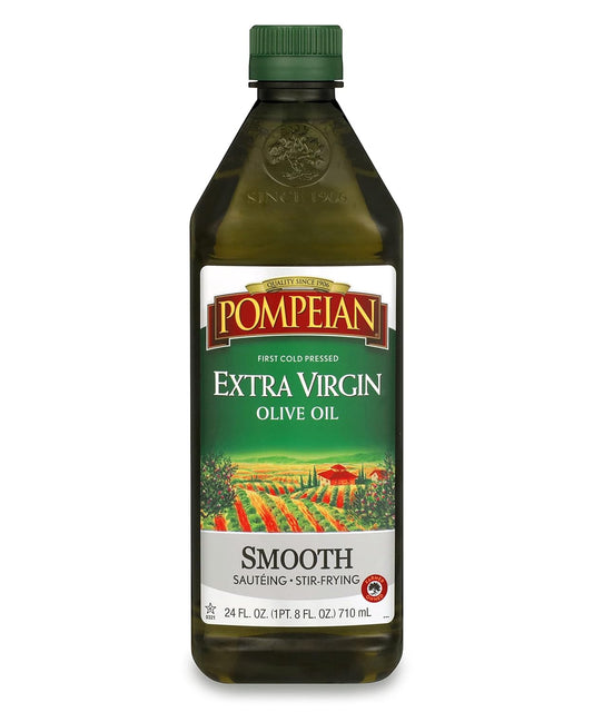 pompeian-smooth-extra-virgin-olive-oil---24-fl-oz-mild-and-delicate-flavor-rich-in-polyphenols-ideal-for-sauteing-stir-frying---gluten-free-non-gmo-1-bottle-1