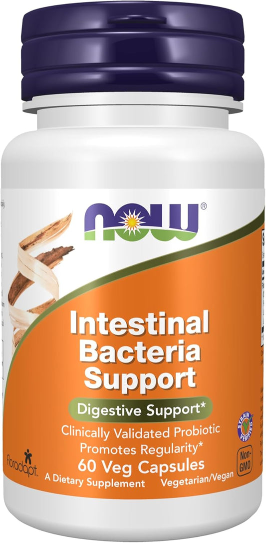 now-intestinal-bacteria-support-probiotic-capsules---60-veg-capsules-promotes-regularity-clinically-validated-1