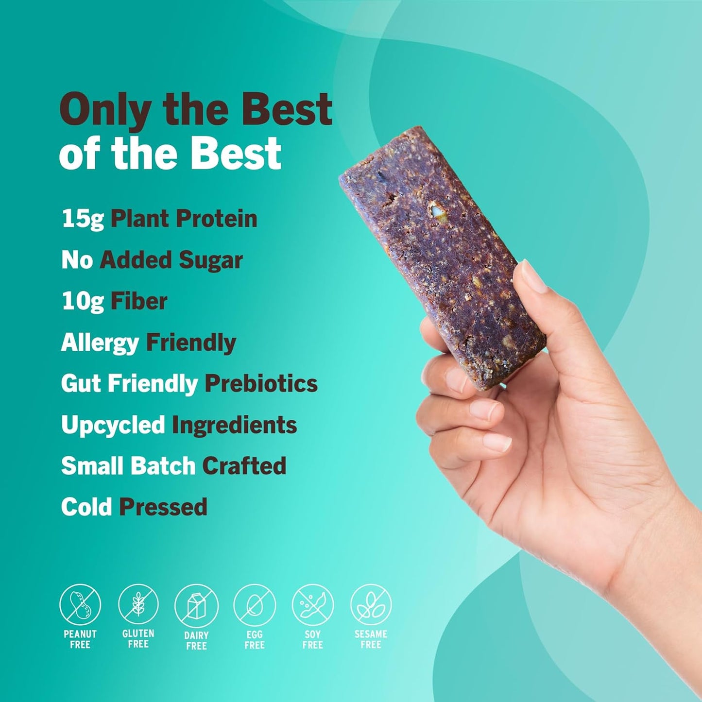 amrita-vegan-protein-bars-variety-pack---6-flavors-high-fiber-no-sugar-plant-based-protein---peanutdairy-soy-gluten-free---meal-replacement-breakfast-bars---15g-protein-bars-4