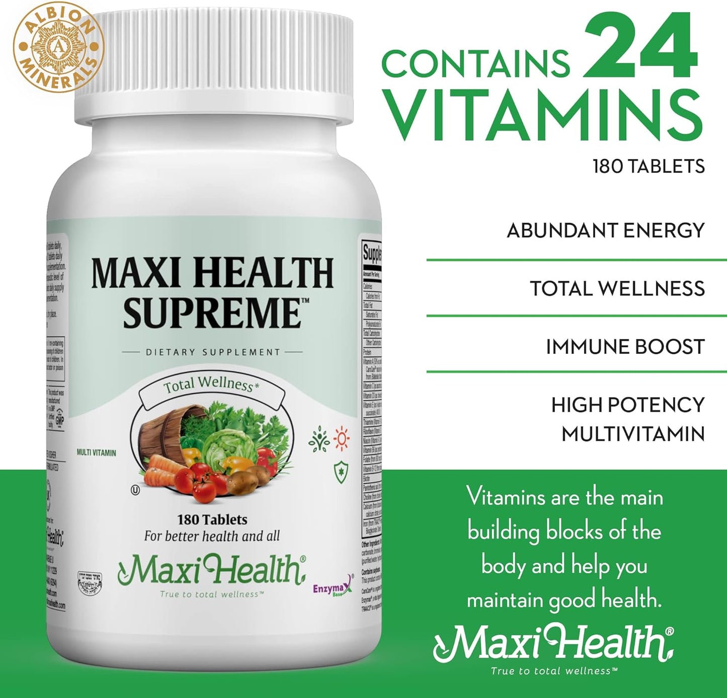 high-potency-multivitamin-mineral-supplement-for-wellness-immune-support-antioxidant-defense---includes-vitamin-a-c-d-e-b12-b6-biotin-selenium-zinc-inositol---maxi-health-supreme-5