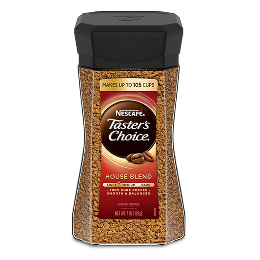 nescafe-tasters-choice-house-blend-instant-coffee---medium-light-roast---7-oz-jar---rich-flavor-and-aroma-1