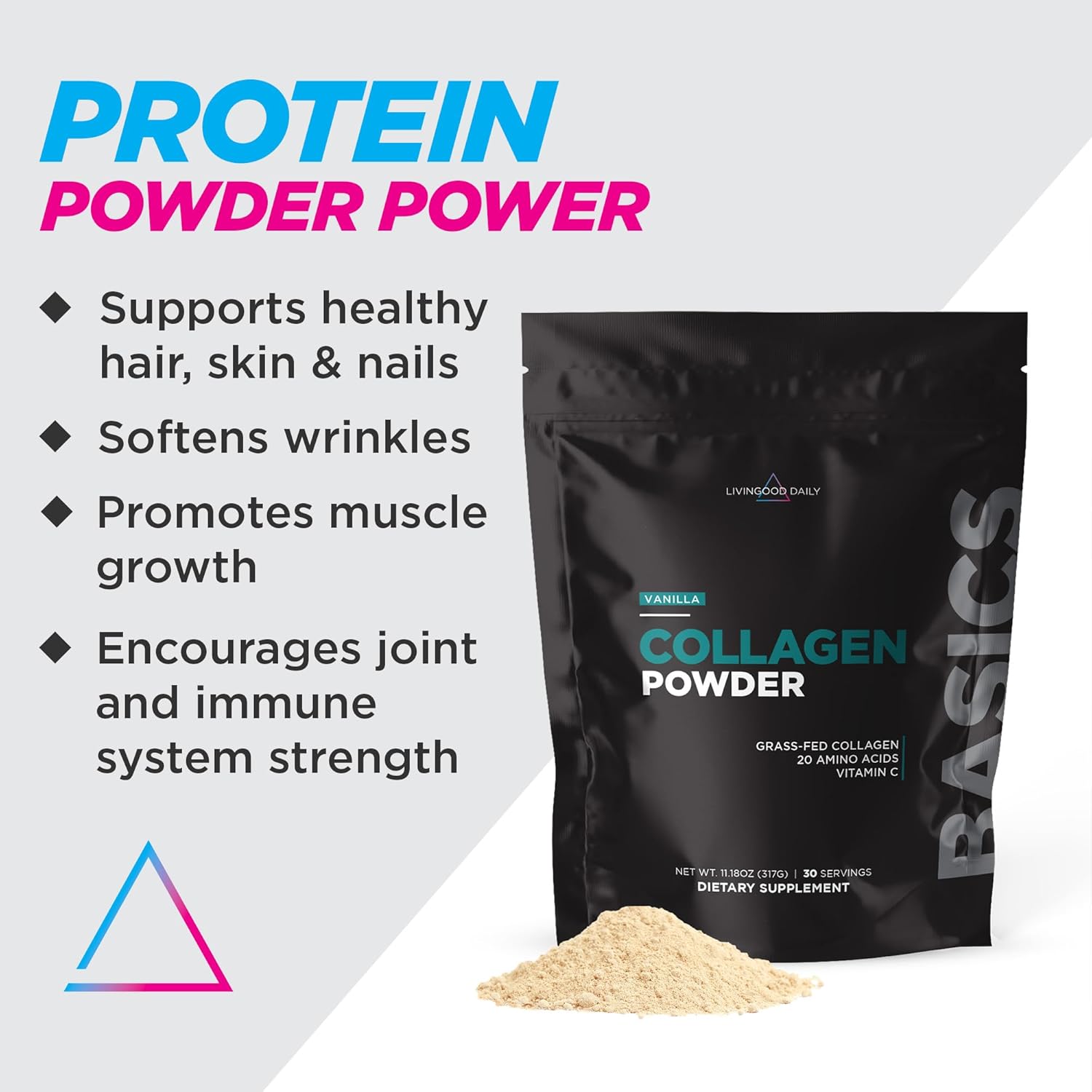 vanilla-livingood-daily-collagen-powder-grass-fed-hydrolyzed-peptide-for-hair-skin-nails---complete-protein-amino-acids---keto-gluten-free---30-servings-2