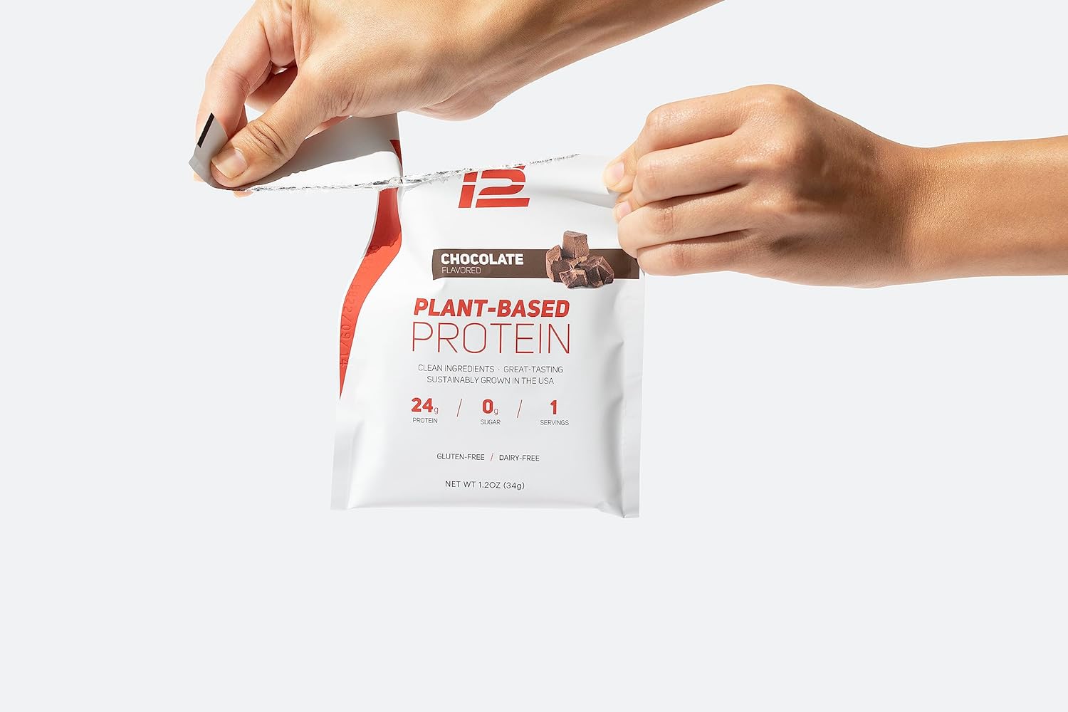 tom-bradys-tb12-chocolate-flavor-plant-based-protein-powder---24g-vegan-pea-protein-low-sugar-keto-paleo-friendly-non-gmo-meal-replacement-sugar-free---112-ounce-12-pack-4