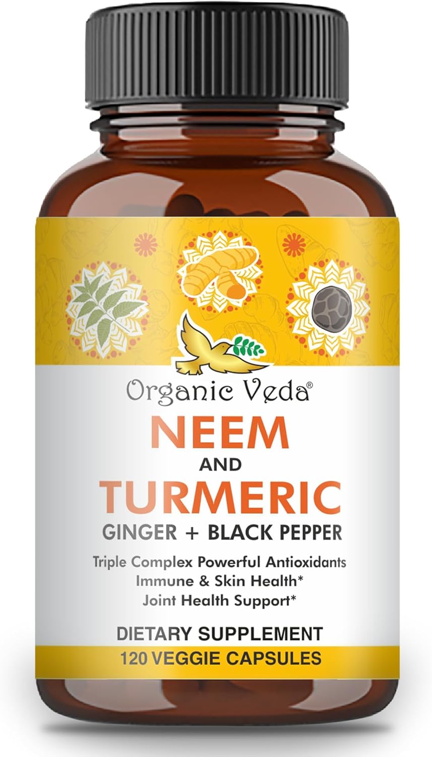 organic-veda-neem-turmeric-supplement-bundle---skin-health-immune-support-cleansing---2-in-1-capsule-formula-4