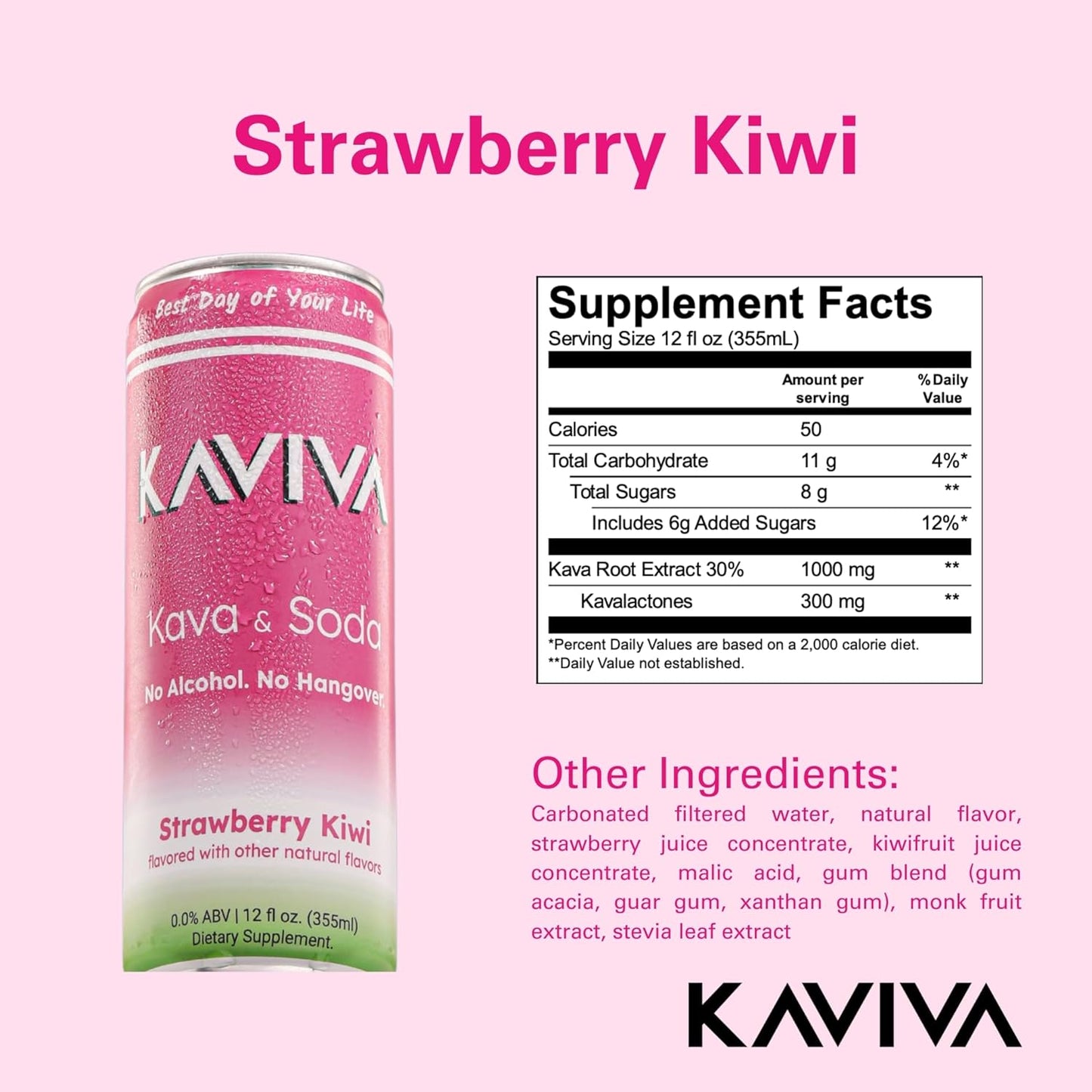 kaviva-strawberry-kiwi-kava-soda-seltzer---8-pack-50-calories-gluten-free-vegan---boost-social-buzz-with-this-refreshing-drink-4