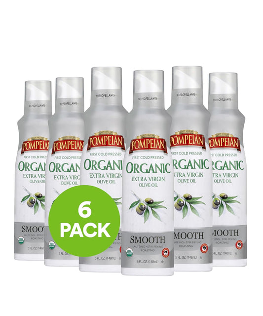 6-pack-pompeian-organic-extra-virgin-olive-oil-non-stick-cooking-spray---delicate-flavor-for-sauteing-stir-frying---usda-certified-first-cold-pressed---no-propellants---5-fl-oz-1