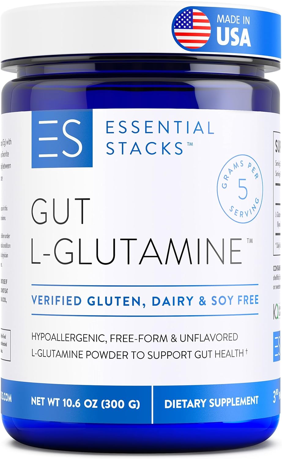 pure-usa-made-l-glutamine-powder-for-gut-health---essential-stacks-gut-support-supplement-60-servings-unflavored-1