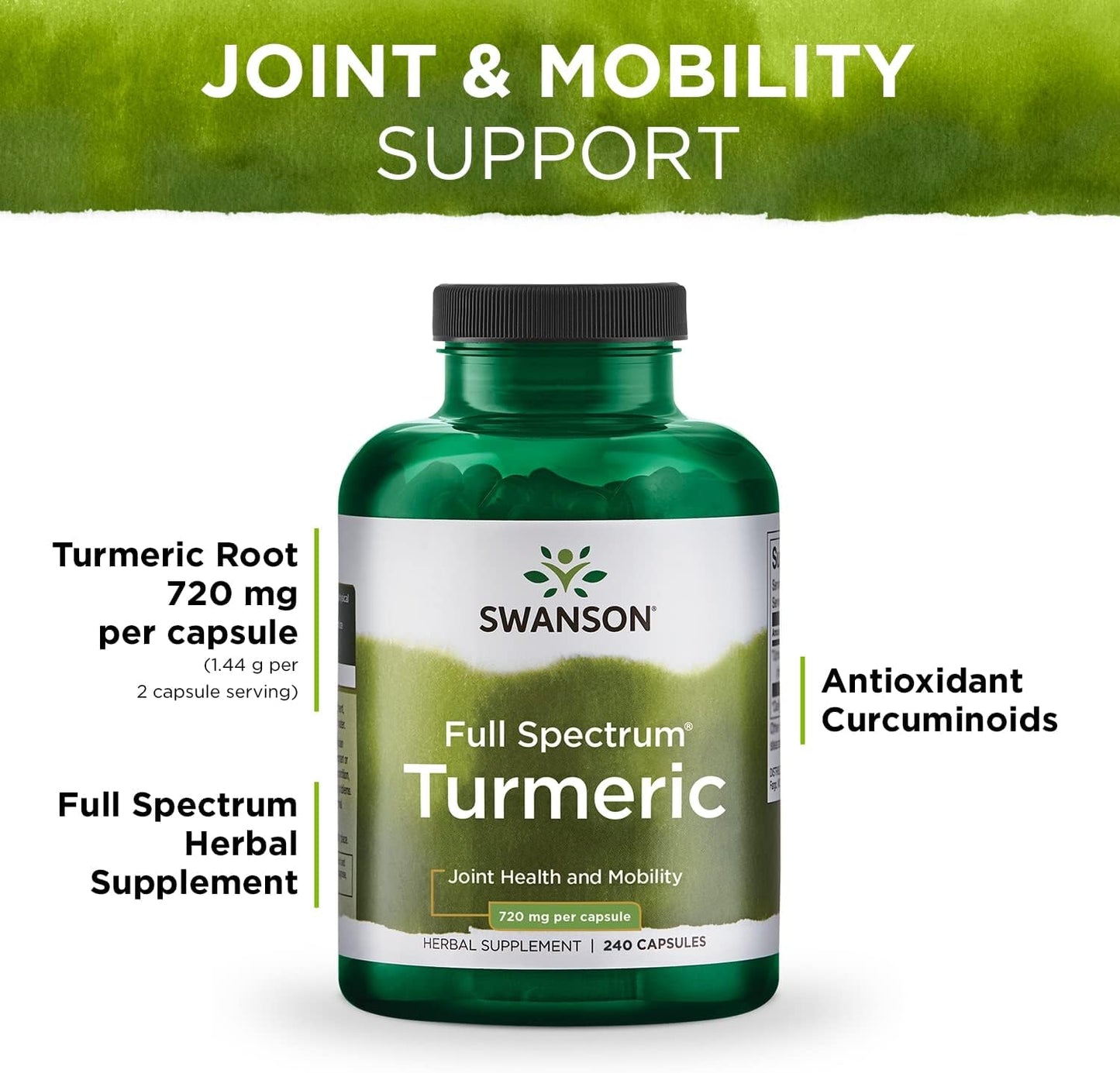 2-pack-swanson-full-spectrum-turmeric-curcumin-capsules---supports-joint-health-digestion-liver---curcuma-longa---240-capsules-each-3-pack-5