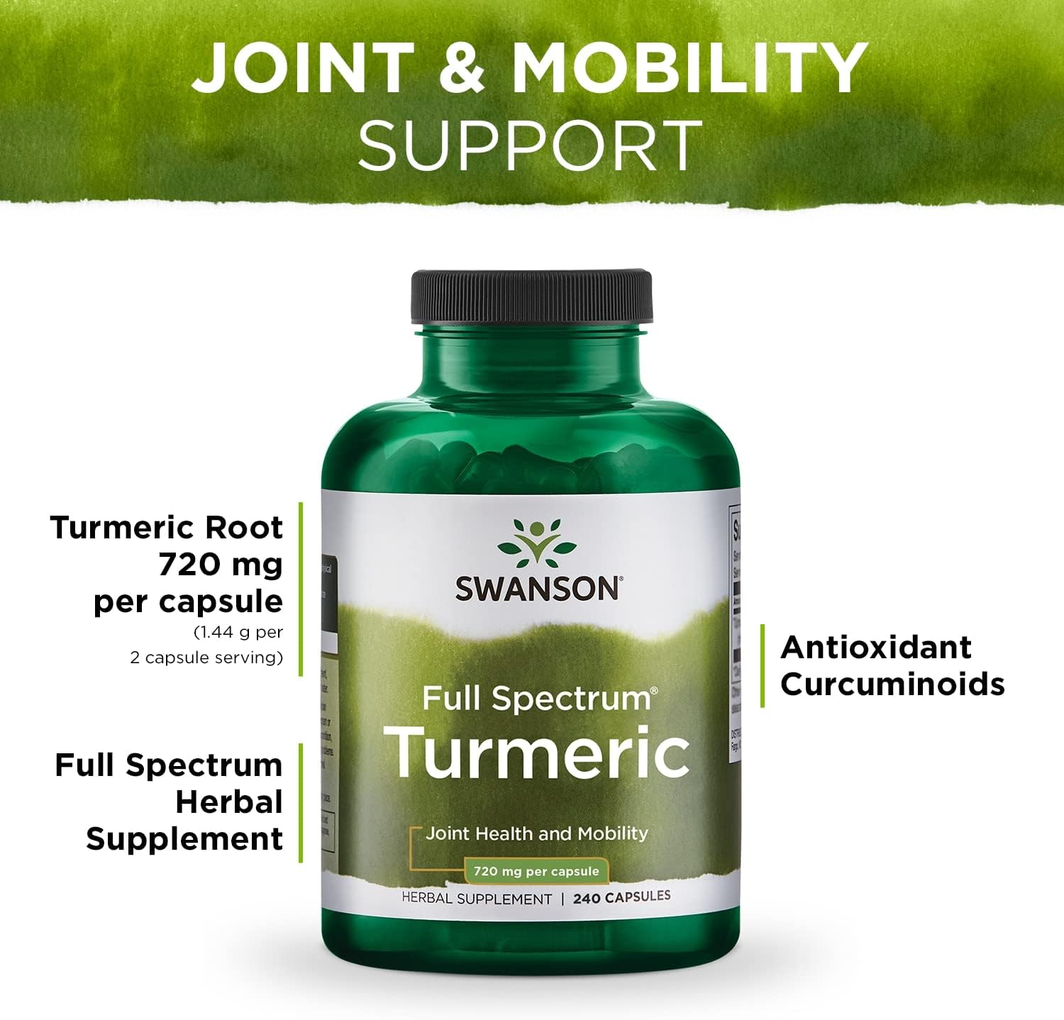 2-pack-swanson-full-spectrum-turmeric-curcumin-capsules---supports-joint-health-digestion-liver---curcuma-longa---240-capsules-each-3-pack-5