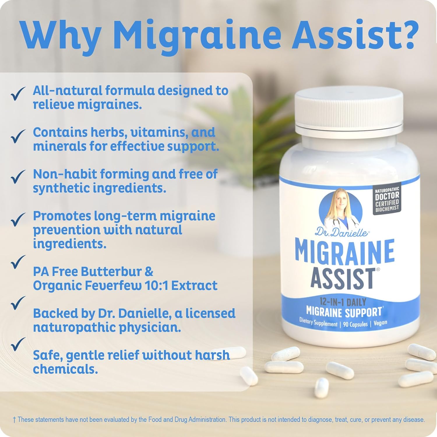 dr-danielle-migraine-assist-supplement-with-magnesium-quercetin-feverfew-butterbur-coq10---90-capsules-from-dr-danielle-2