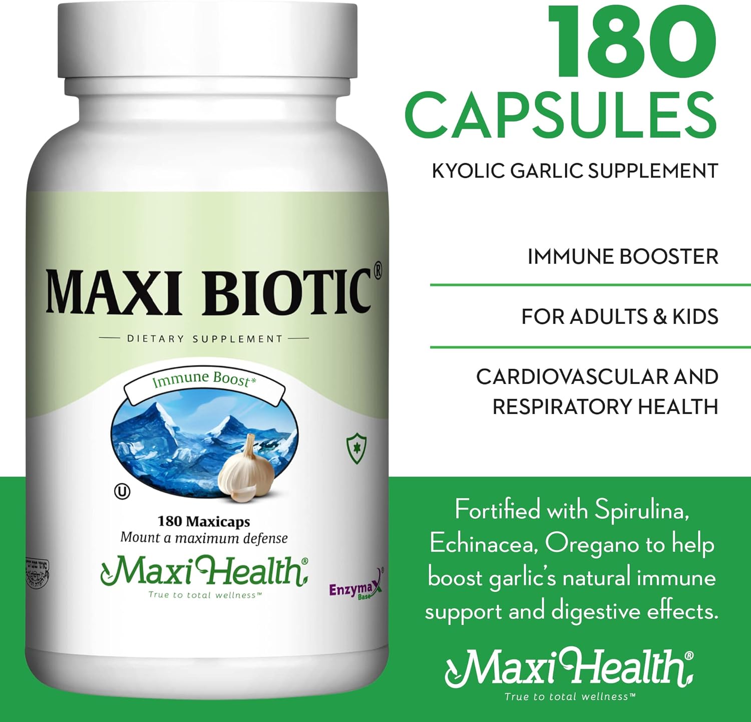 180-count-maxi-health-aged-garlic-extract-capsules-with-spirulina-echinacea-oregano---antioxidant-supplement-for-wellness-support-3