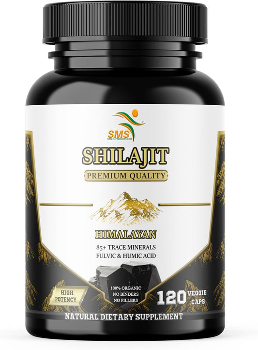 organic-shilajit-capsules---pure-himalayan-fulvic-acid-supplement-with-85-trace-minerals---1000mg-extract-per-serving-120-count---no-fillers-or-binders---sms-health-products-1