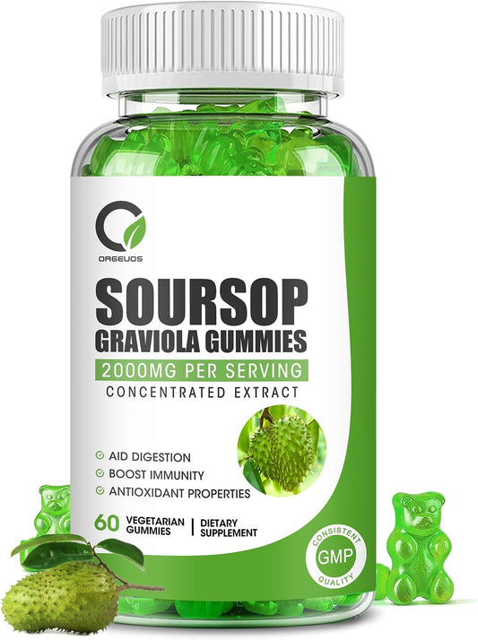 organic-soursop-graviola-gummies-with-vitamin-c-zinc---immune-support-antioxidant-boost---2000mg-soursop-extract---gluten-free-vegan-formula---digestive-aid---60-gummies-1
