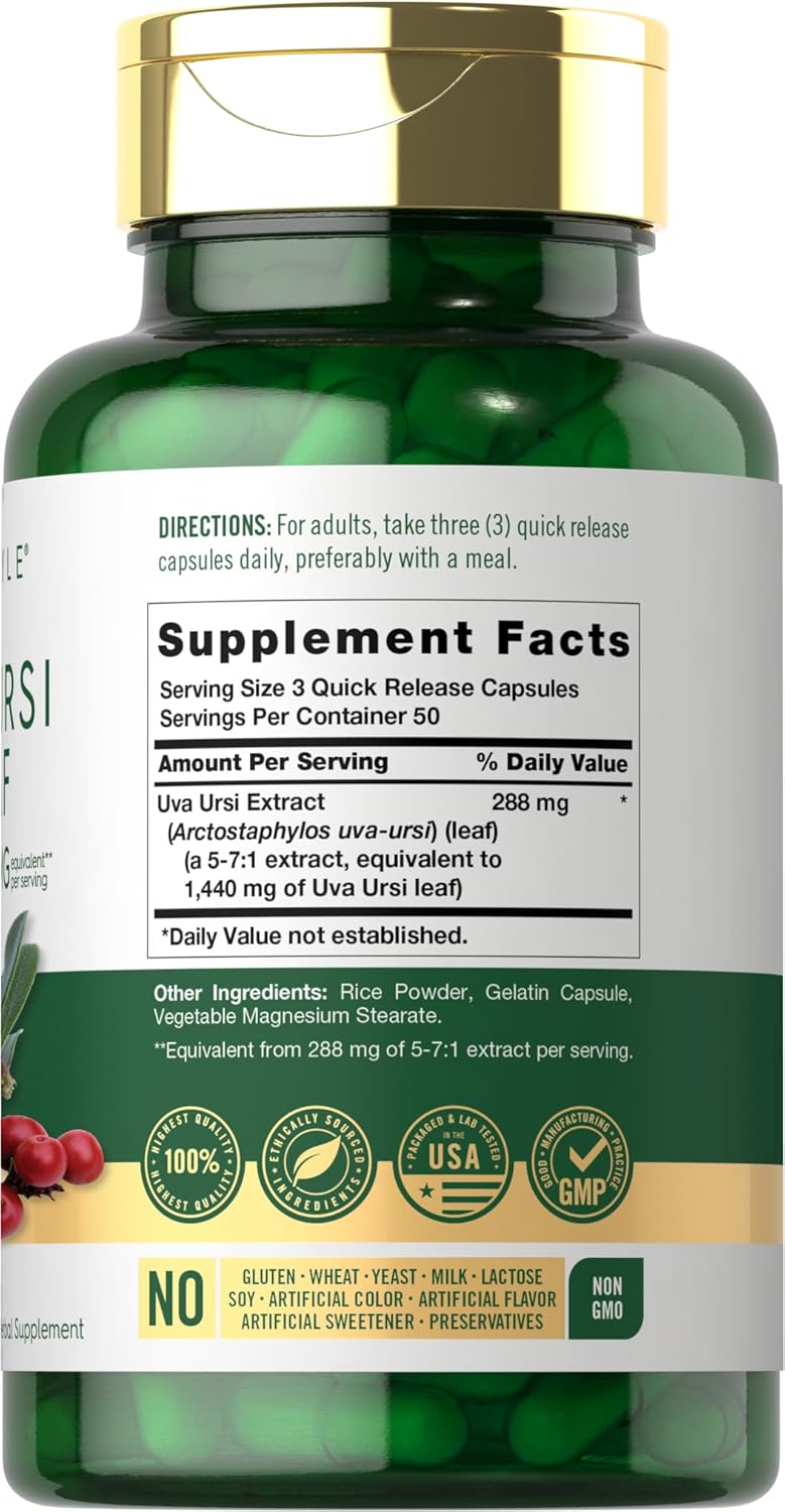 carlyle-uva-ursi-herbal-leaf-extract-capsules---1440mg-150-count---non-gmo-gluten-free-supplement-2