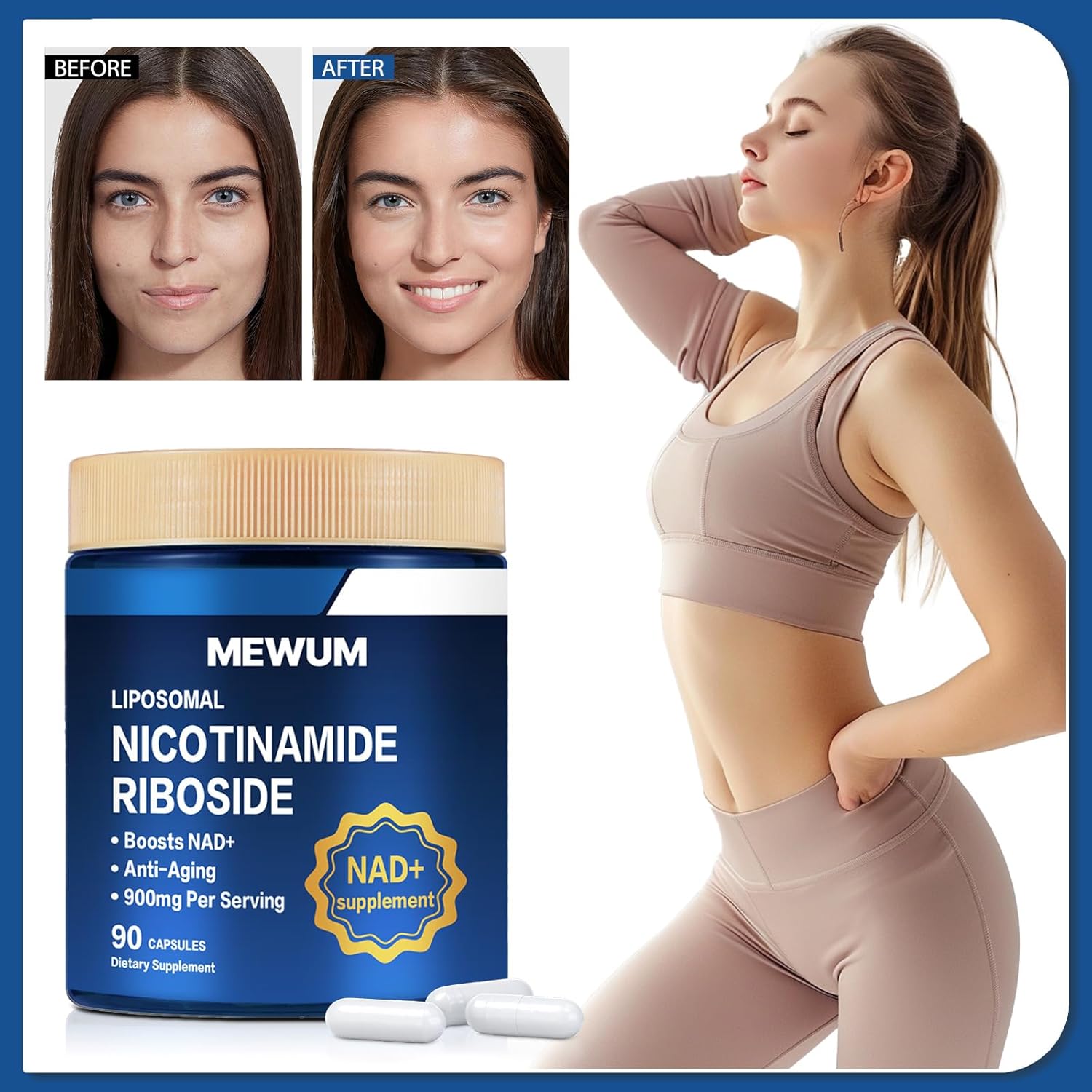 1pcs-nad-supplement-with-resveratrol---liposomal-nicotinamide-riboside-900mg---anti-aging-energy-focus-support---90-capsules-3