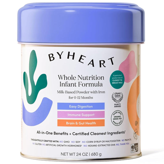 Organic Infant Formula Powder for 0-12 Months, Clean Label Project Certified, Closest-to-Breast Milk, Patented Protein Blend, 24oz - Espot.com.au