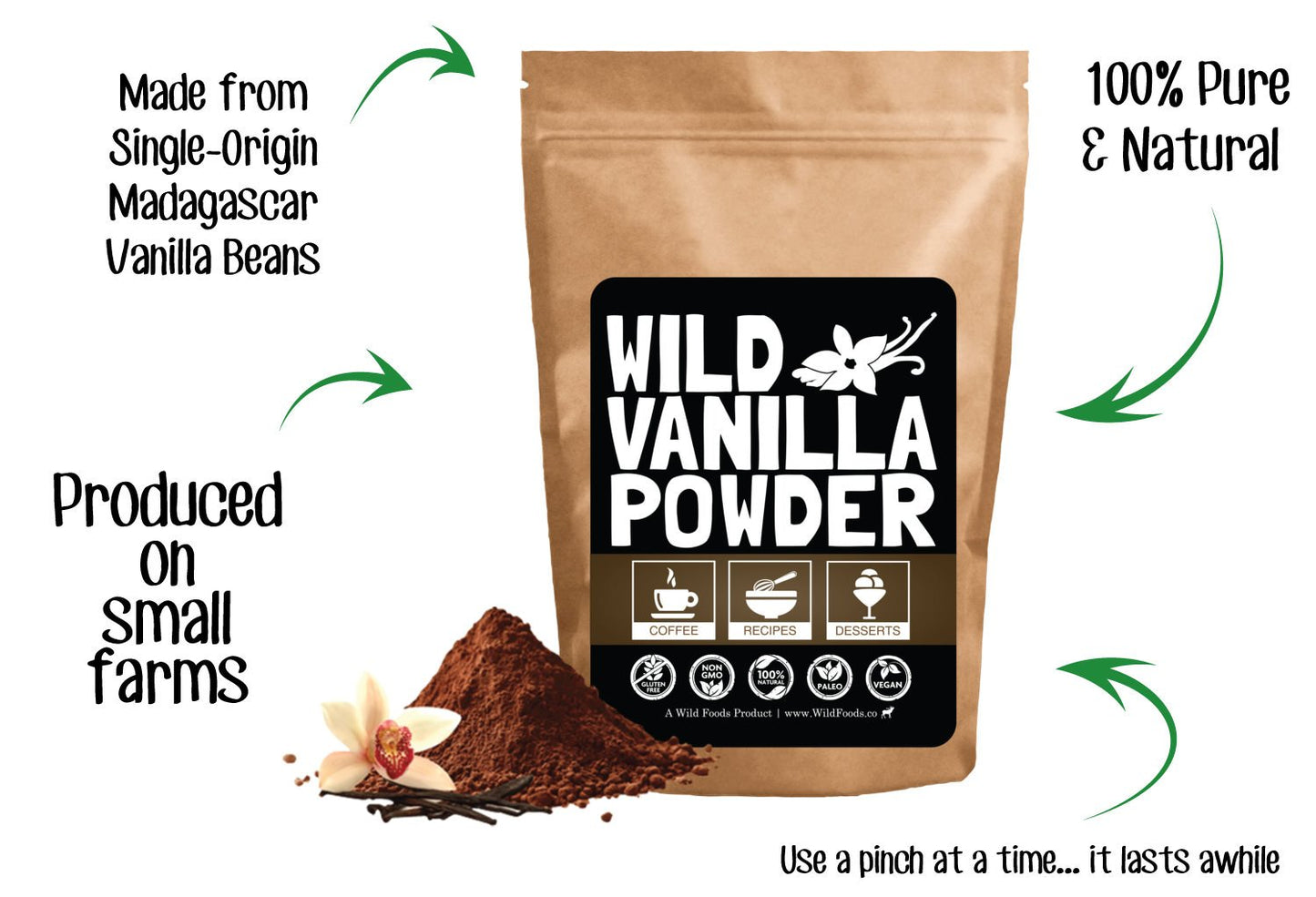 organic-madagascar-vanilla-bean-powder---pure-natural-flavoring-for-baking-cooking-coffee-smoothies---unsweetened-superfood---gluten-free-non-gmo---1-oz-7