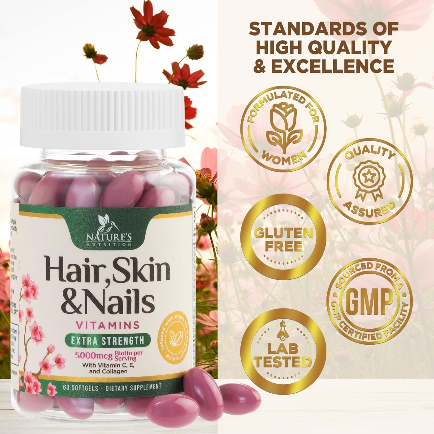 womens-hair-growth-and-beauty-supplement---ultra-strength-hair-vitamins-with-biotin-collagen-and-hyaluronic-acid---supports-skin-nails-and-keratin---non-gmo-softgels---60-count-4
