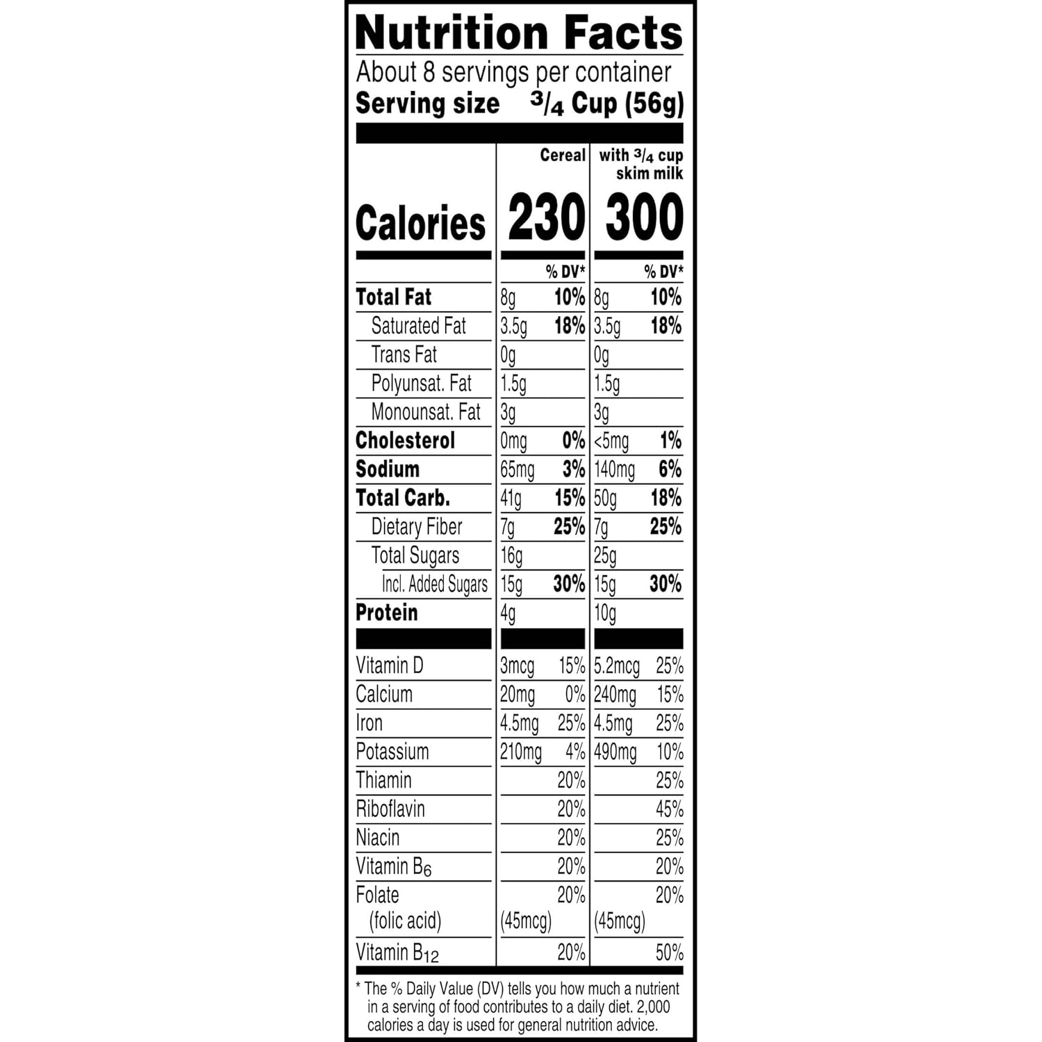 Kellogg's Cracklin' Oat Bran Cereal - Fiber-Rich Breakfast Cereal for the Whole Family - Original Flavor - 3 Boxes - Espot.com.au