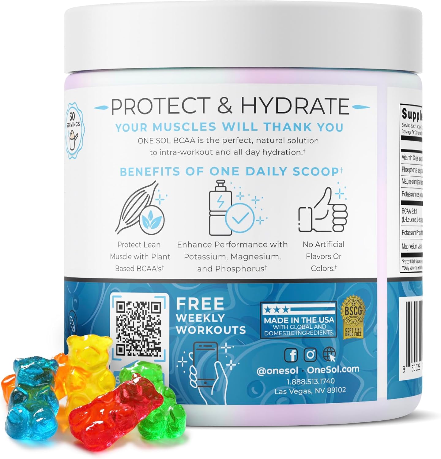 all-natural-vegan-bcaa-electrolyte-powder-for-hydration-energy-gluten-free-soy-free-promotes-muscle-growth-recovery---gummy-bear-flavor-7