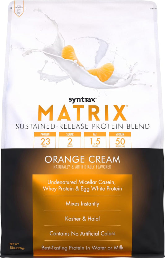 syntrax-nutrition-matrix-orange-cream-5-lb---sustained-release-protein-blend-1