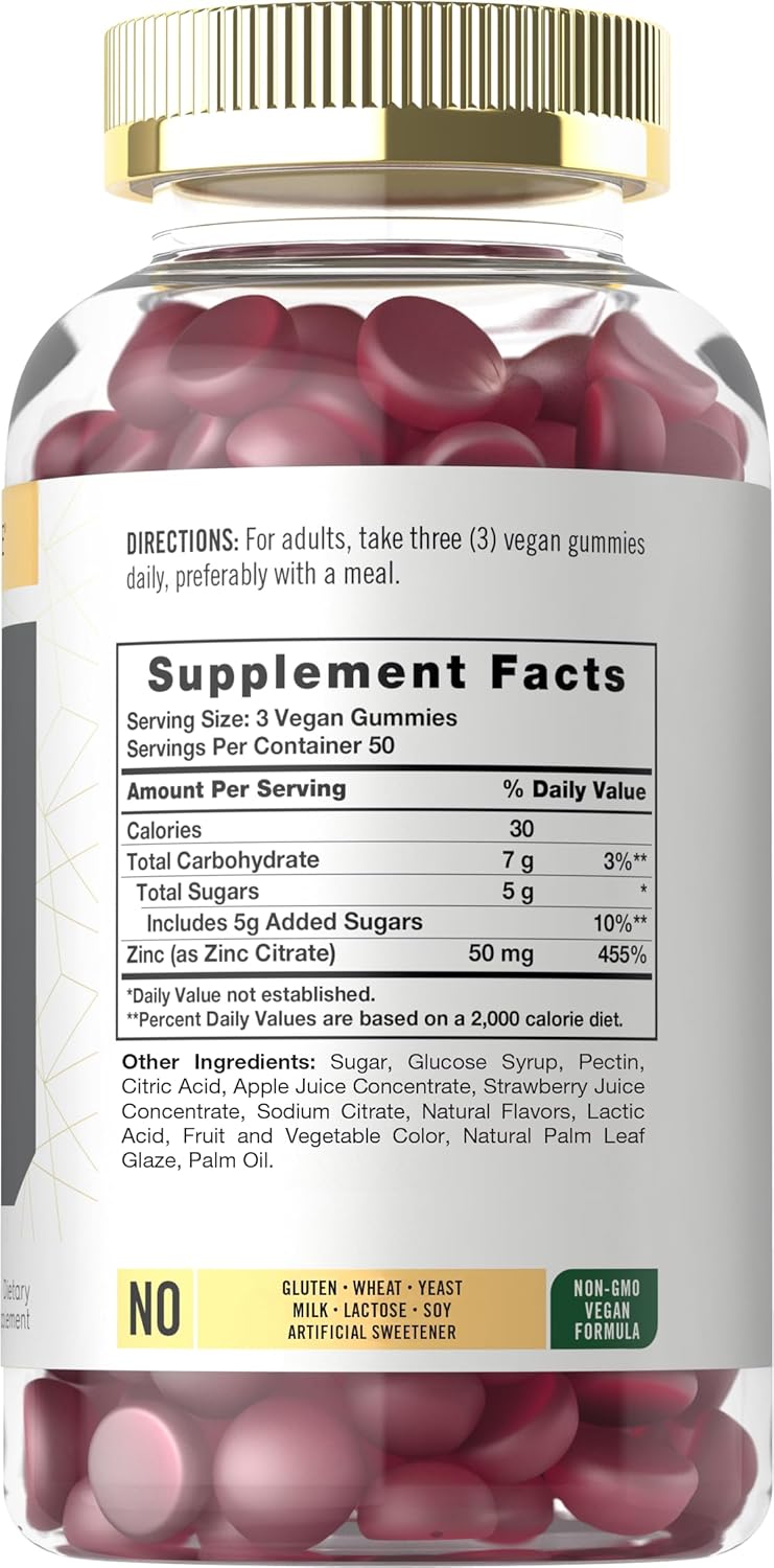150-count-carlyle-zinc-50mg-gummies---vegan-non-gmo-gluten-free-zinc-citrate-dietary-supplement-2