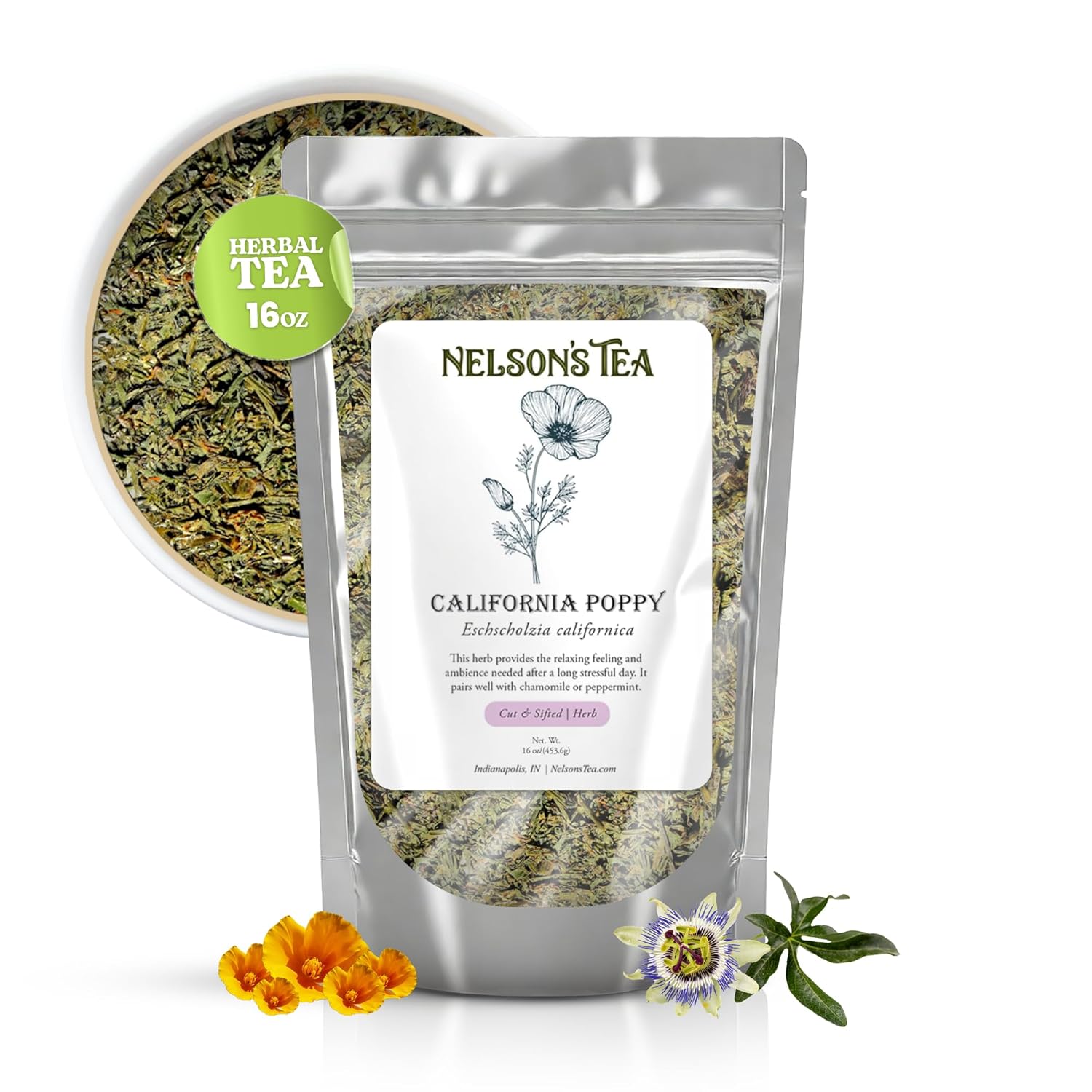 california-poppy-loose-leaf-herbal-tea---nelsons-tea---cut-sifted-for-calm-and-relaxation---16oz-1